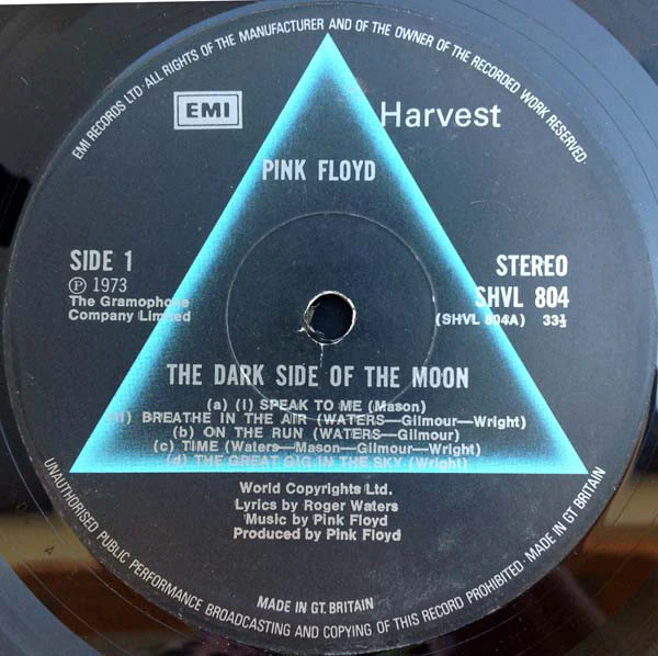 Pink Floyd - The Dark Side Of The Moon (LP, Album, RP, 4th) (Good Plus (G+)) - Image 4