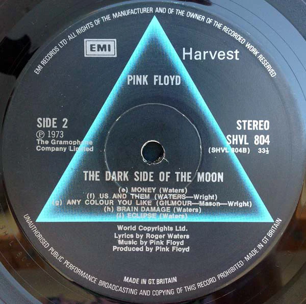 Pink Floyd - The Dark Side Of The Moon (LP, Album, RP, 4th) (Good Plus (G+)) - Image 5