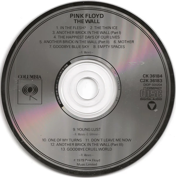 Pink Floyd - The Wall (2xCD, Album, RE) (Very Good Plus (VG+)) - Image 3