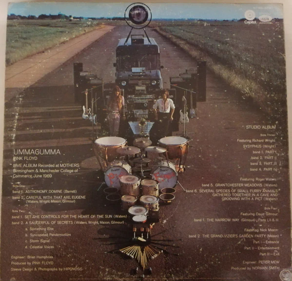 Pink Floyd - Ummagumma (2xLP, Album, RE, Win) (Very Good Plus (VG+)) - Image 2