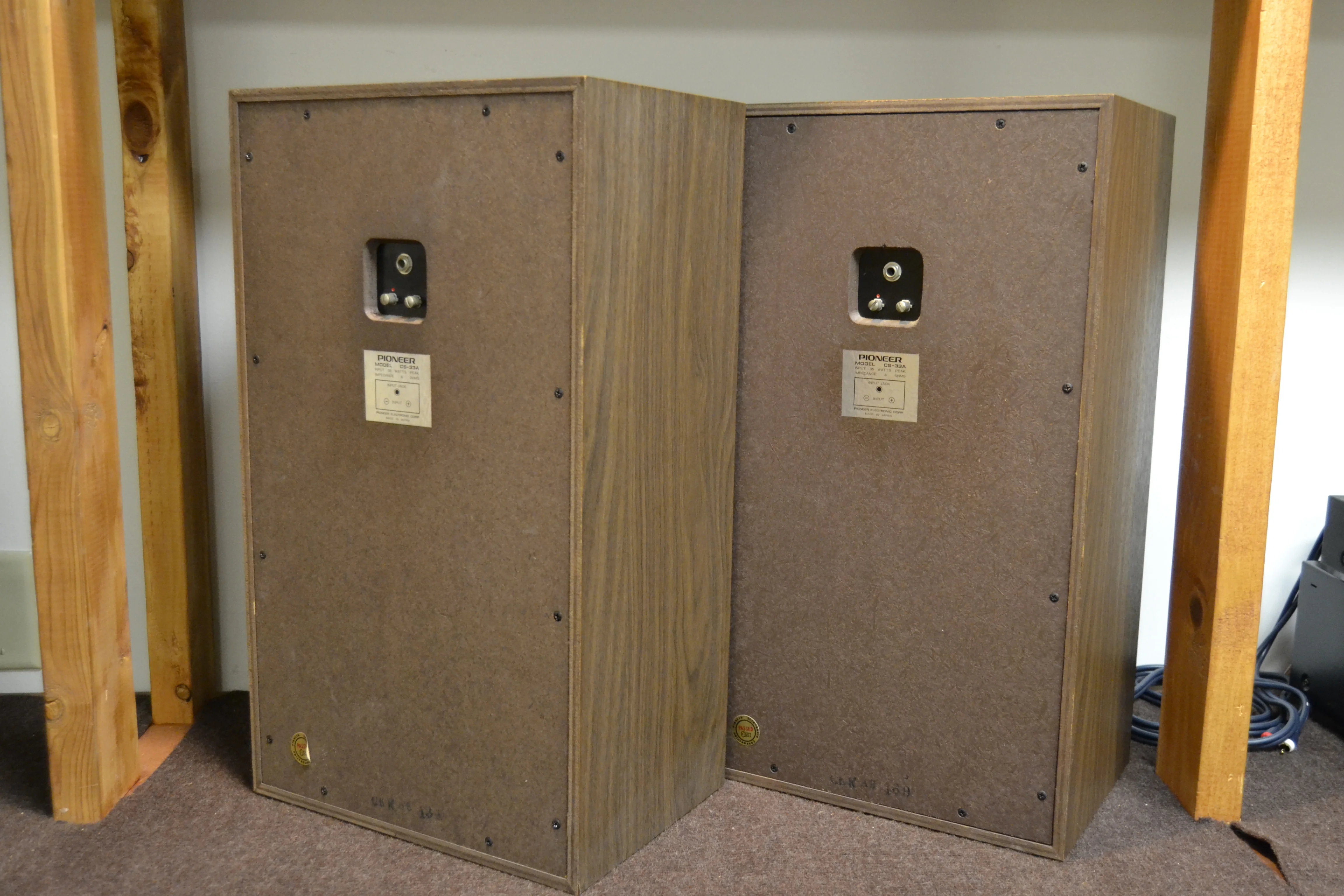 Pioneer CS-33A Speakers - Image 3