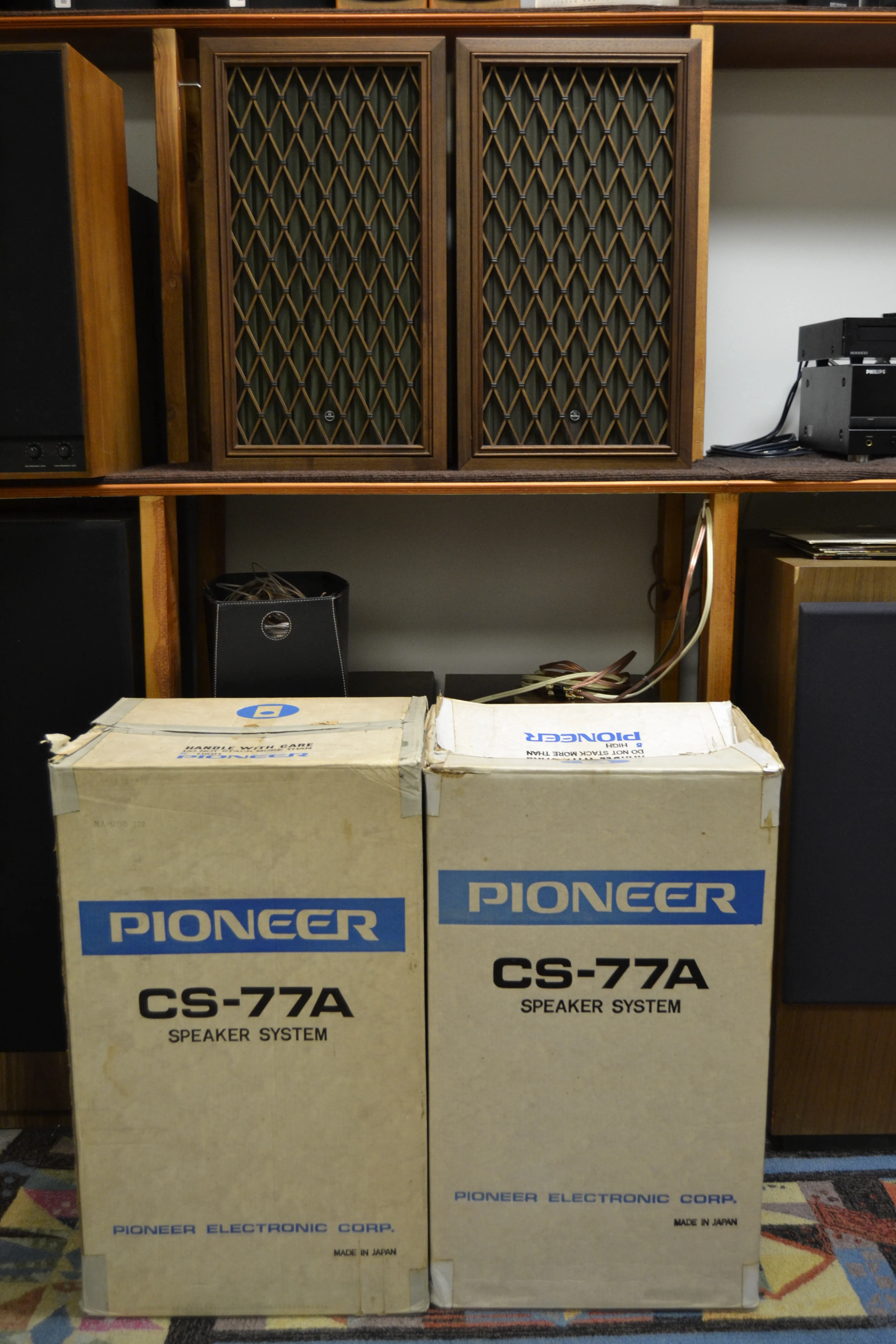 Pioneer CS-77A Speakers - New Mid Foams - Boxes - $150 US CONUS Shipping