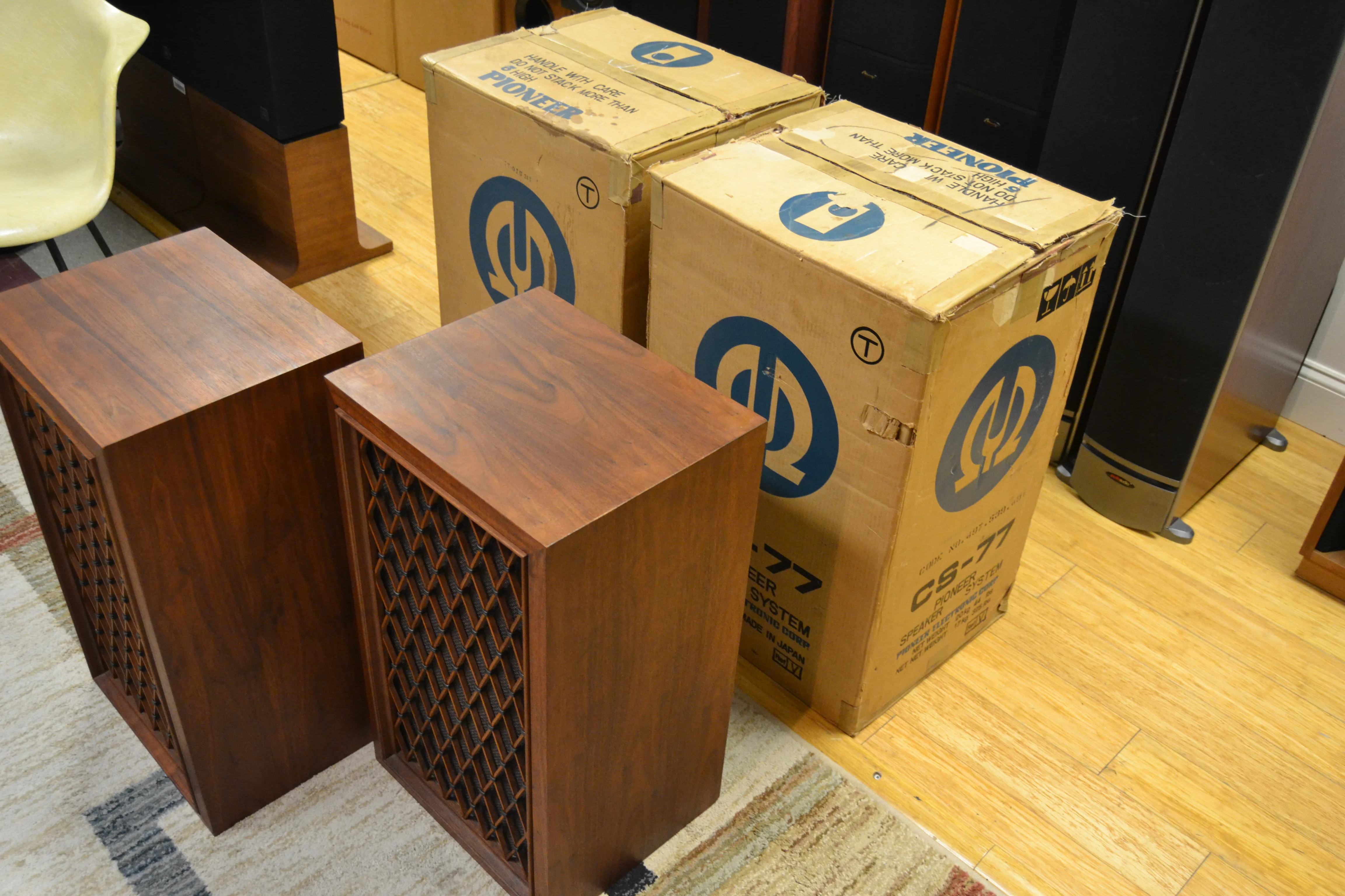 Pioneer CS77 Speakers * Original Boxes - Image 2