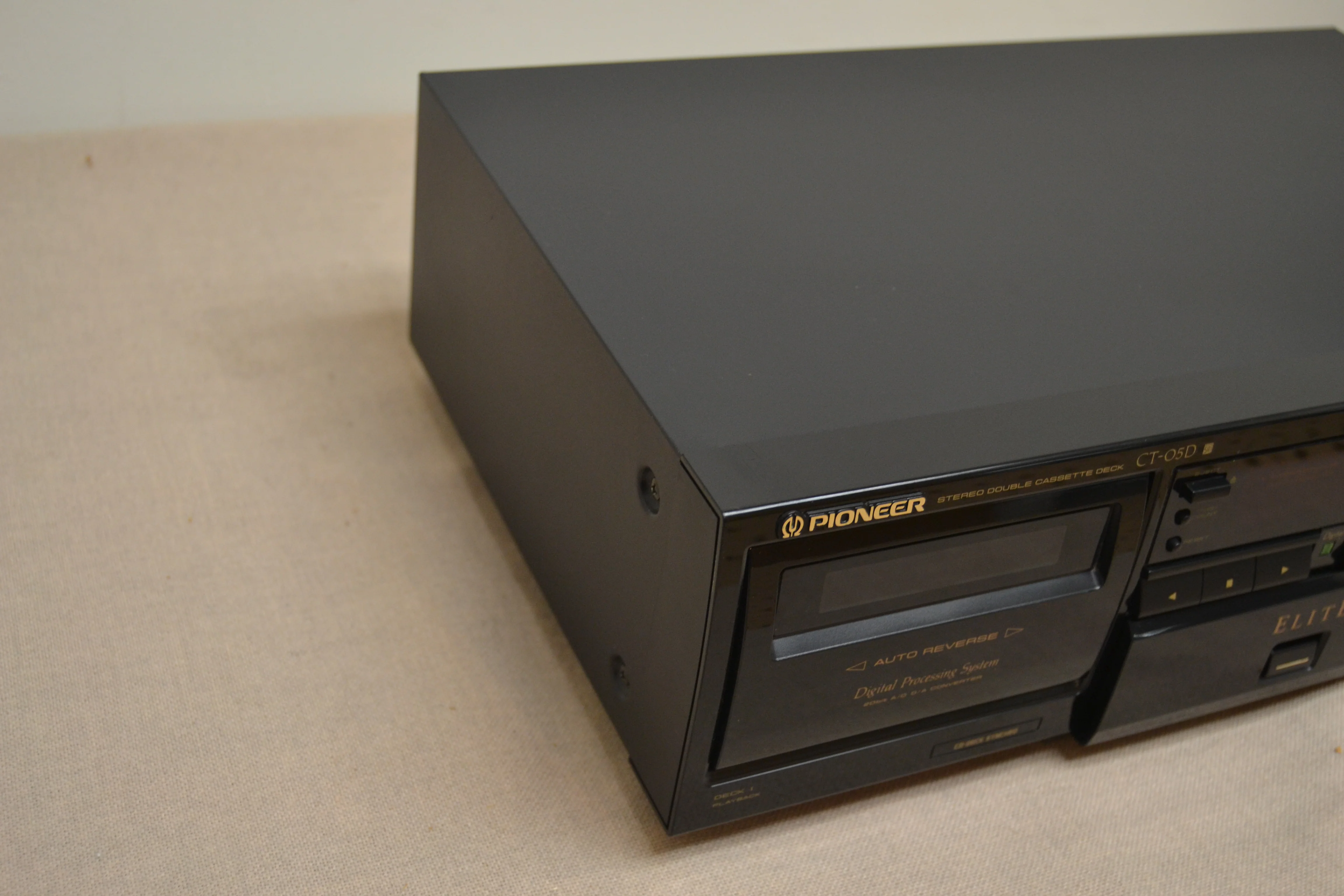 Pioneer CT-05D ELITE Double Cassette Deck * Fully Serviced * New Belts - Image 10