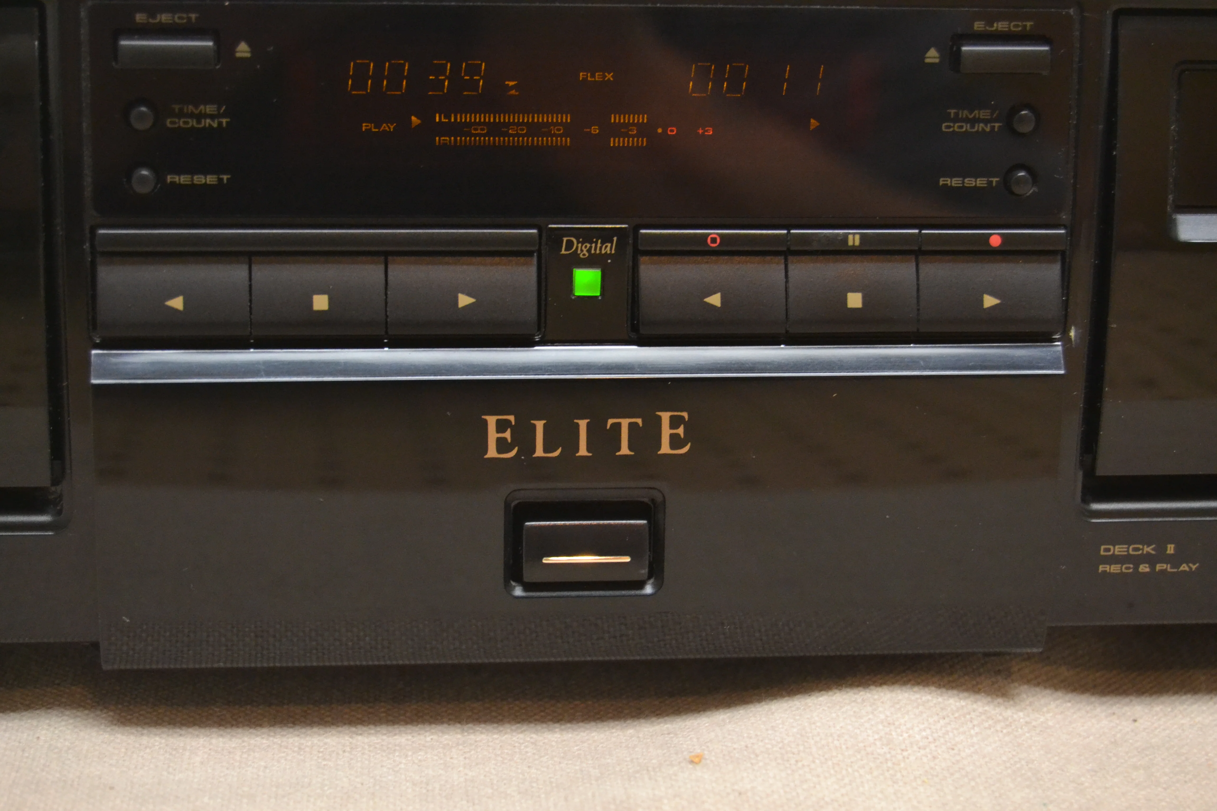 Pioneer CT-05D ELITE Double Cassette Deck * Fully Serviced * New Belts - Image 4