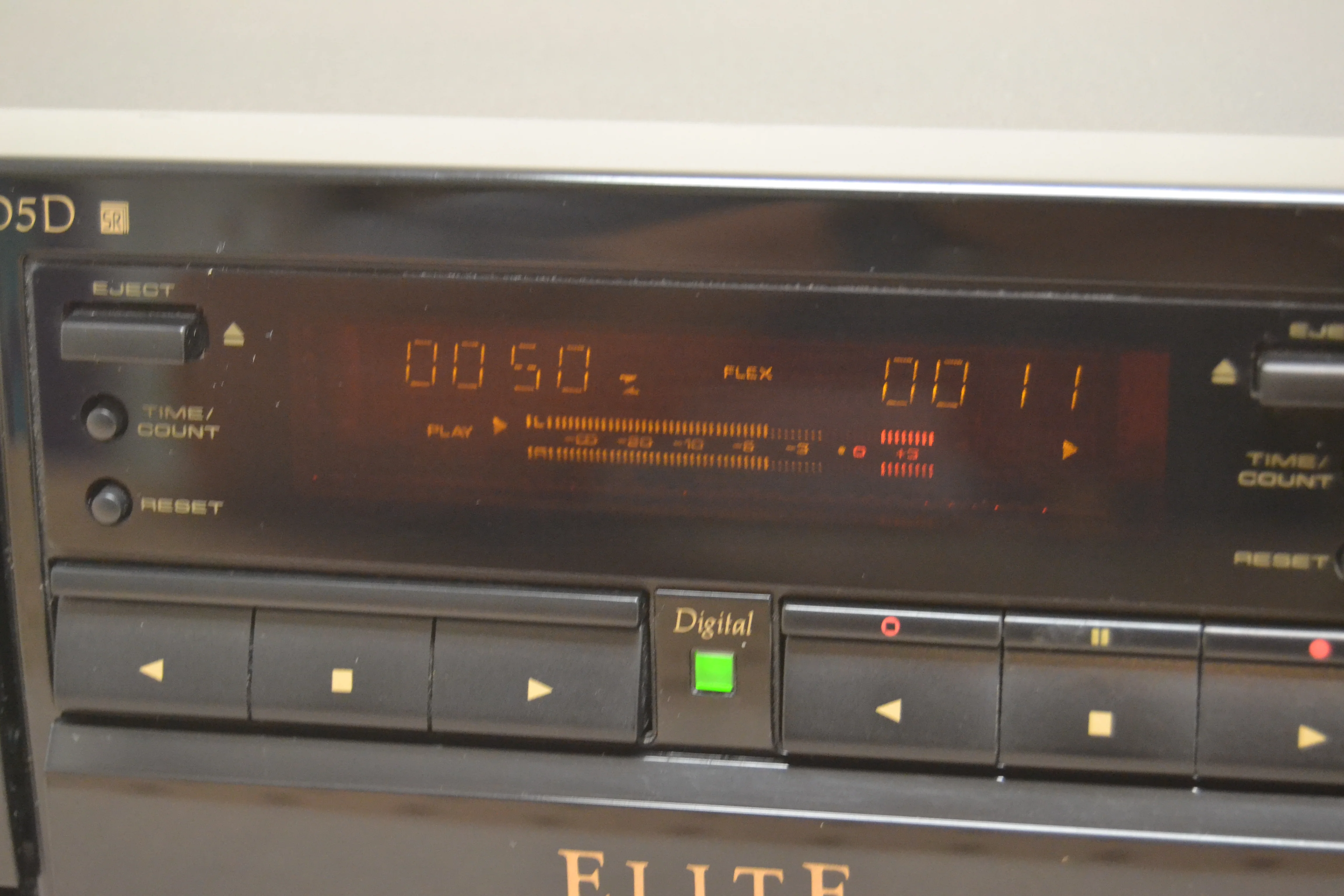 Pioneer CT-05D ELITE Double Cassette Deck * Fully Serviced * New Belts - Image 6