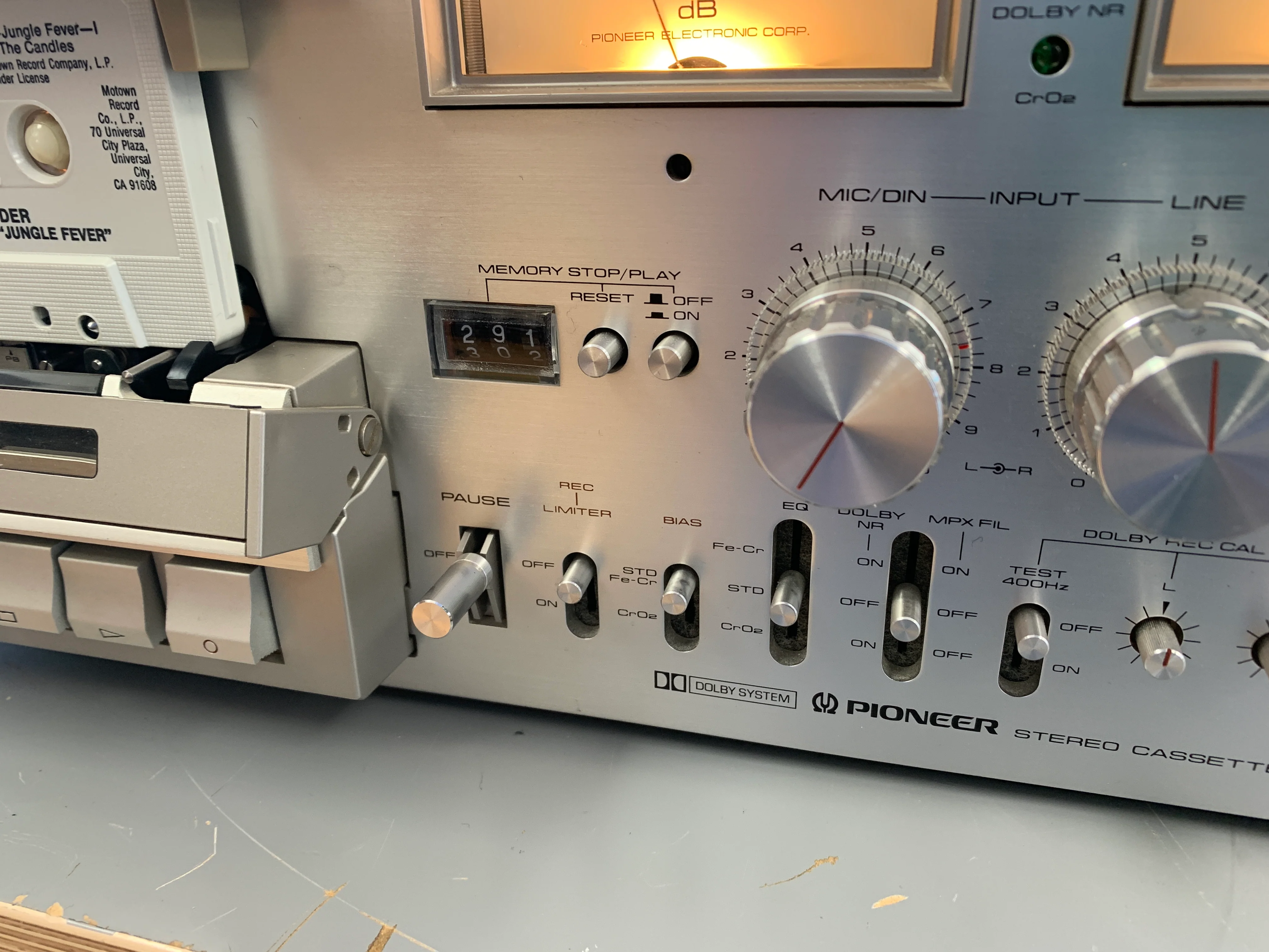 Pioneer CT-F-1000 Single Cassette Deck * Recapped in 2020 * Serviced * $100 USA Flat Shipping - Image 11