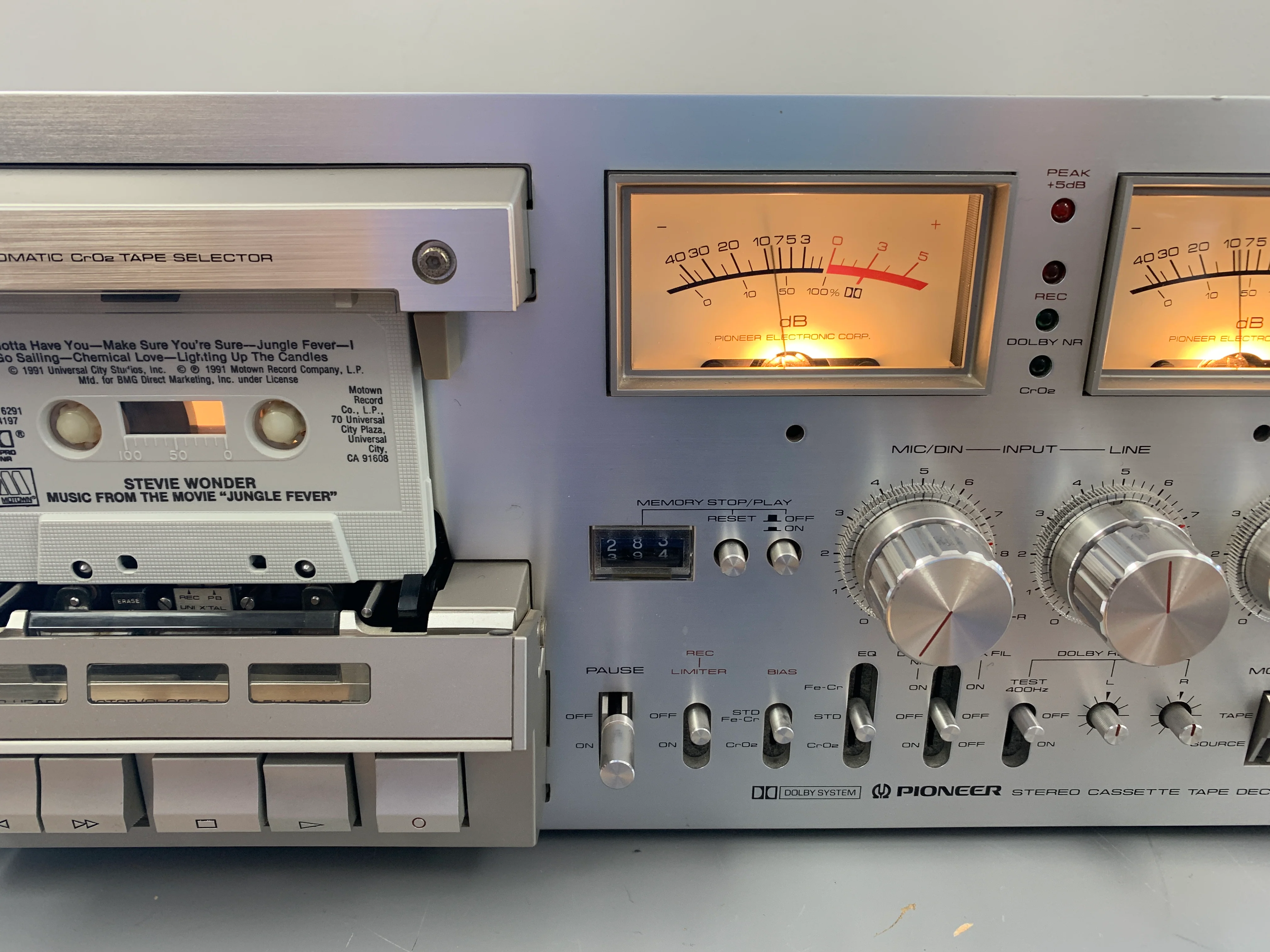 Pioneer CT-F-1000 Single Cassette Deck * Recapped in 2020 * Serviced * $100 USA Flat Shipping - Image 5