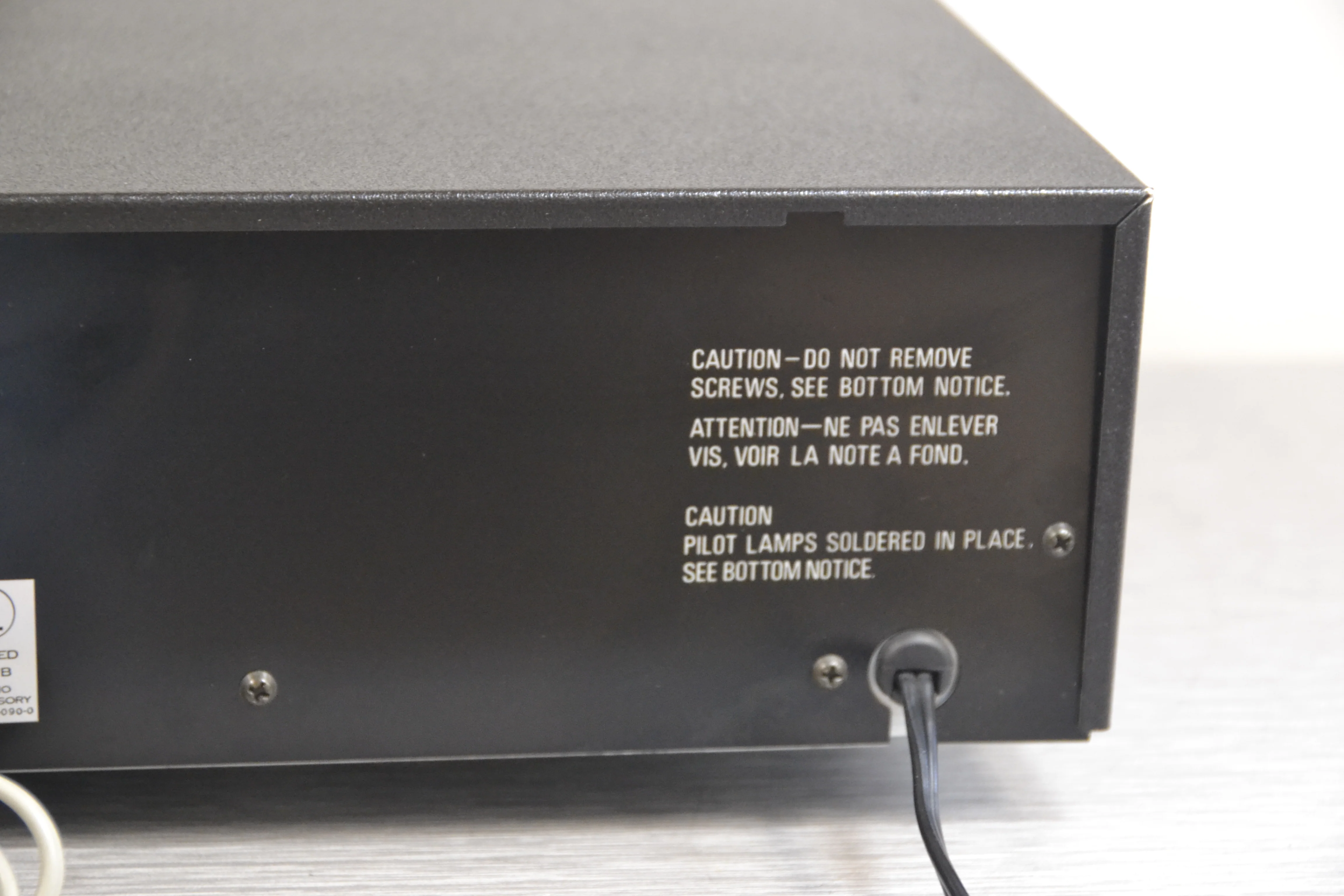 Pioneer CT-F550 Single Cassette Deck - Image 11