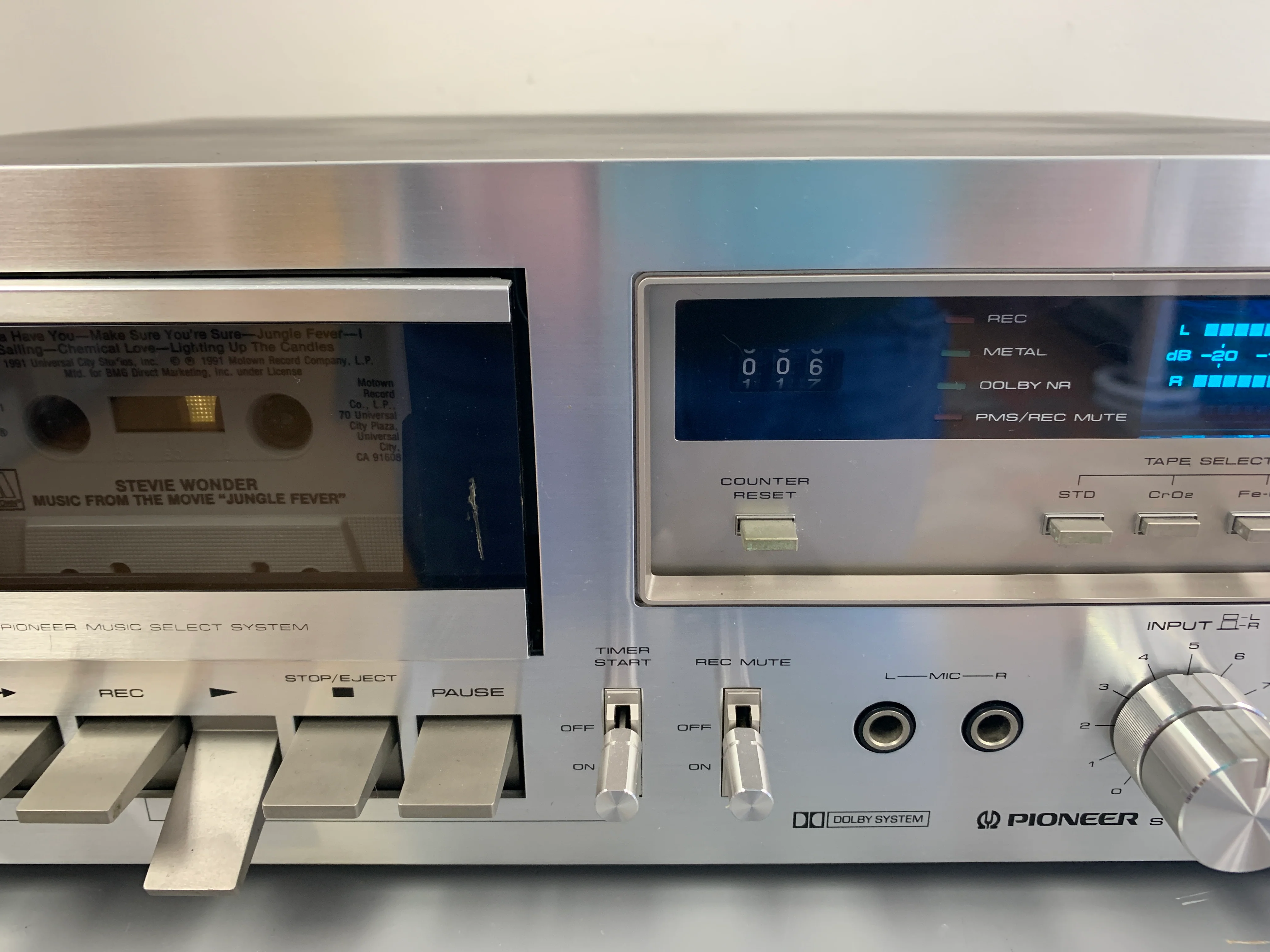 Pioneer CT-F650 Single Cassette Deck - Image 3