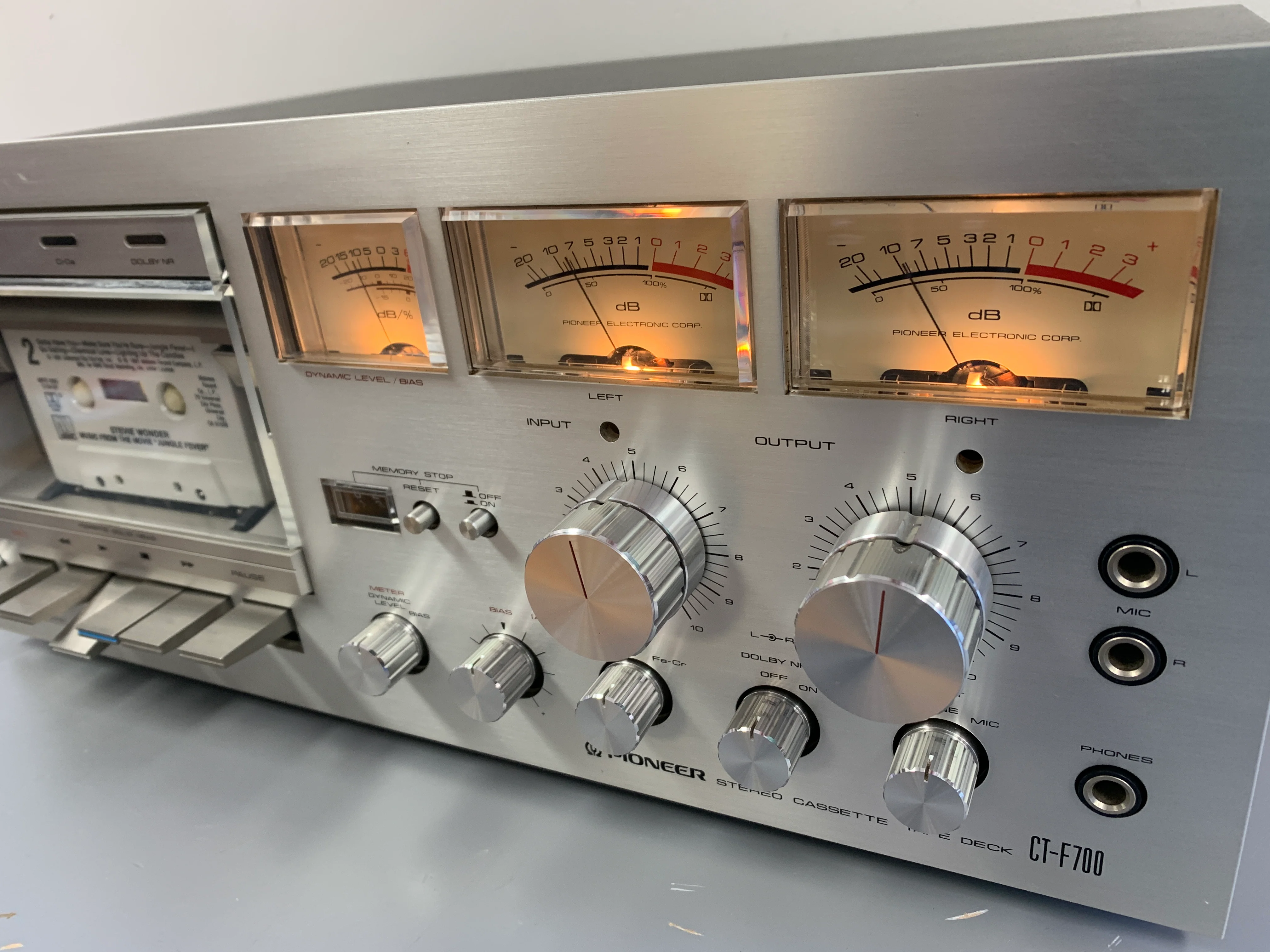 Pioneer CT-F700 Single Cassette Deck * 1978 - Image 6
