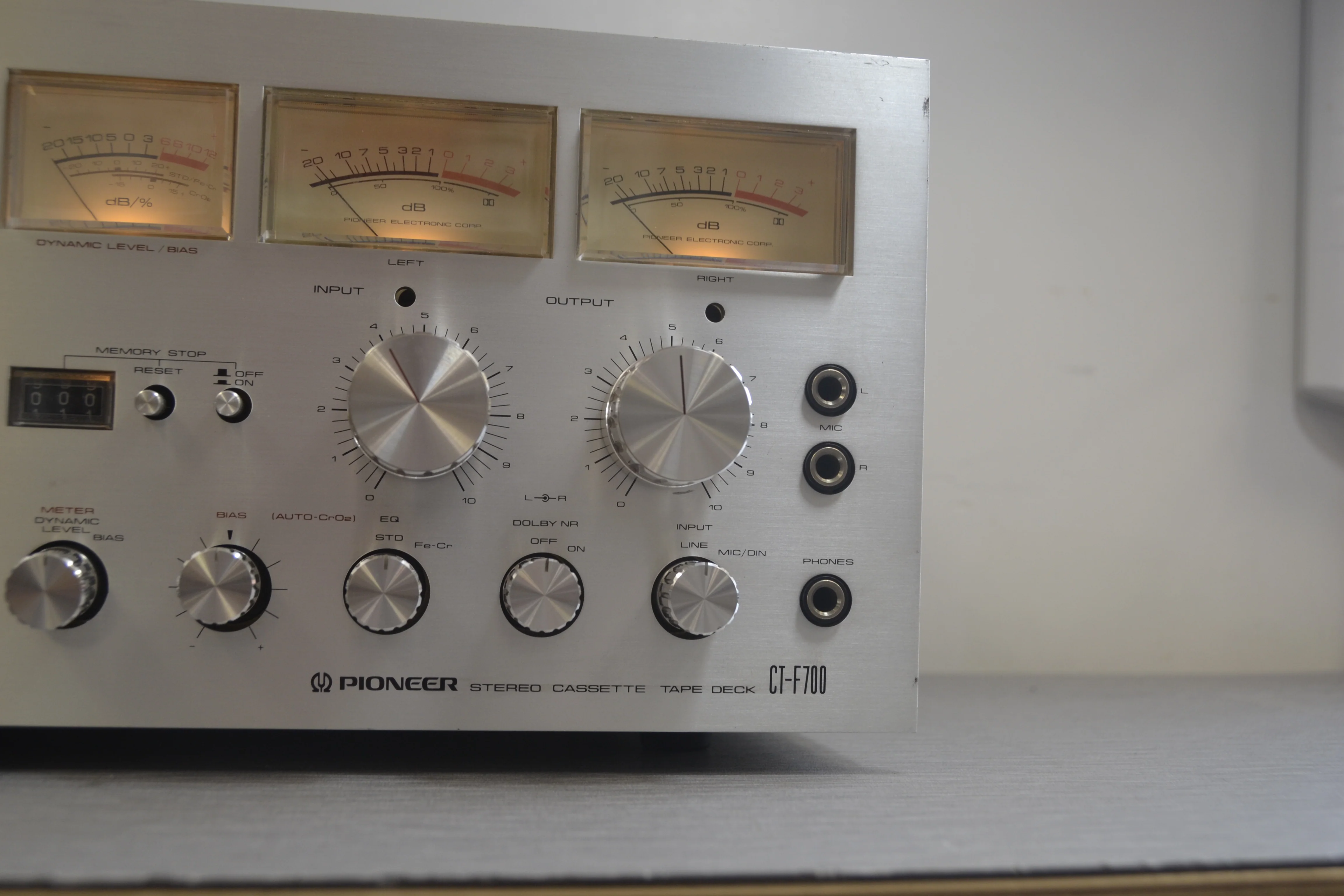 Pioneer CT-F700 Single Cassette Deck * New Belts - Image 3