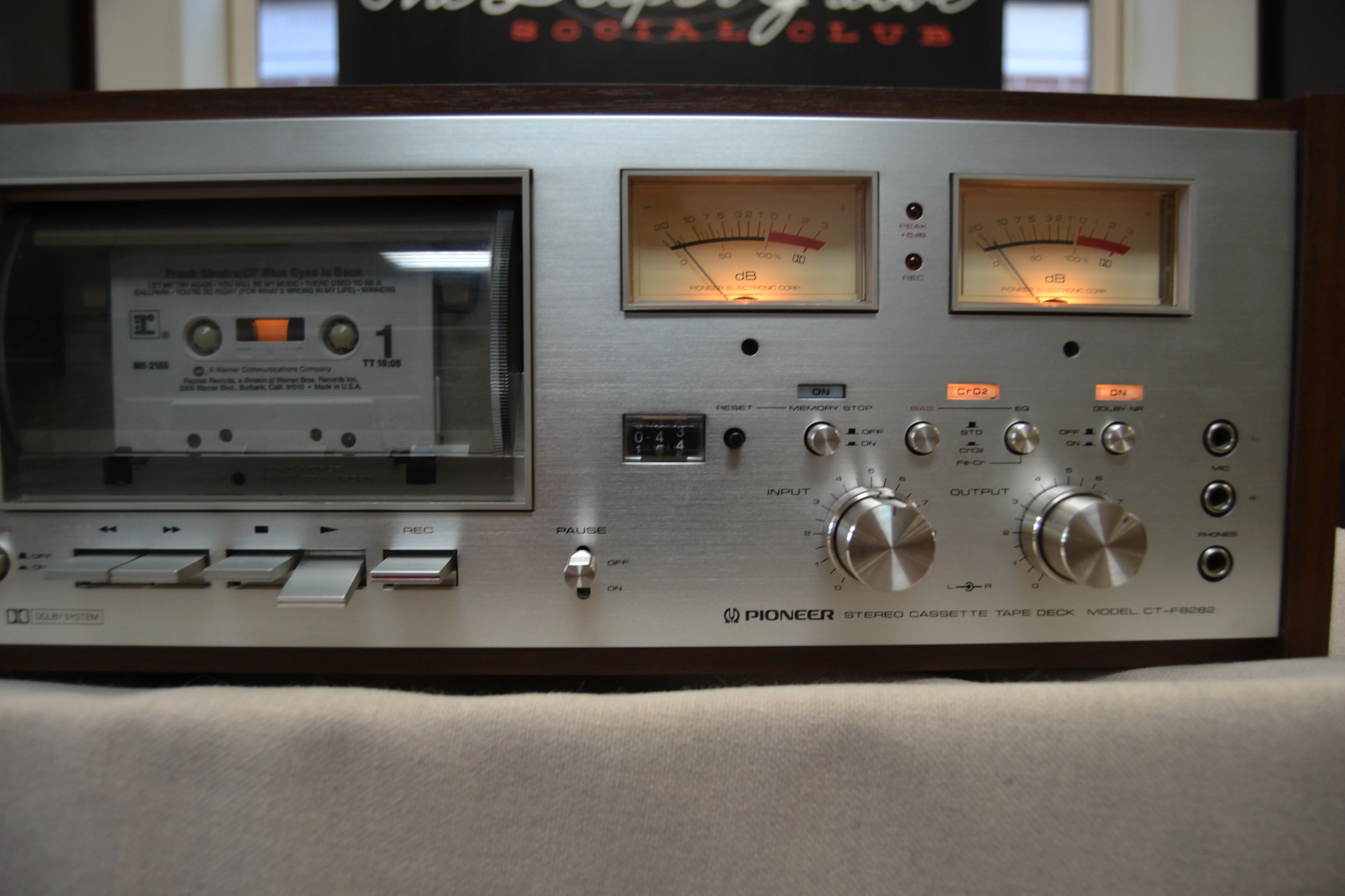 Pioneer CT-F8282 Single Cassette Deck * Fully Serviced * New Belts - Image 3
