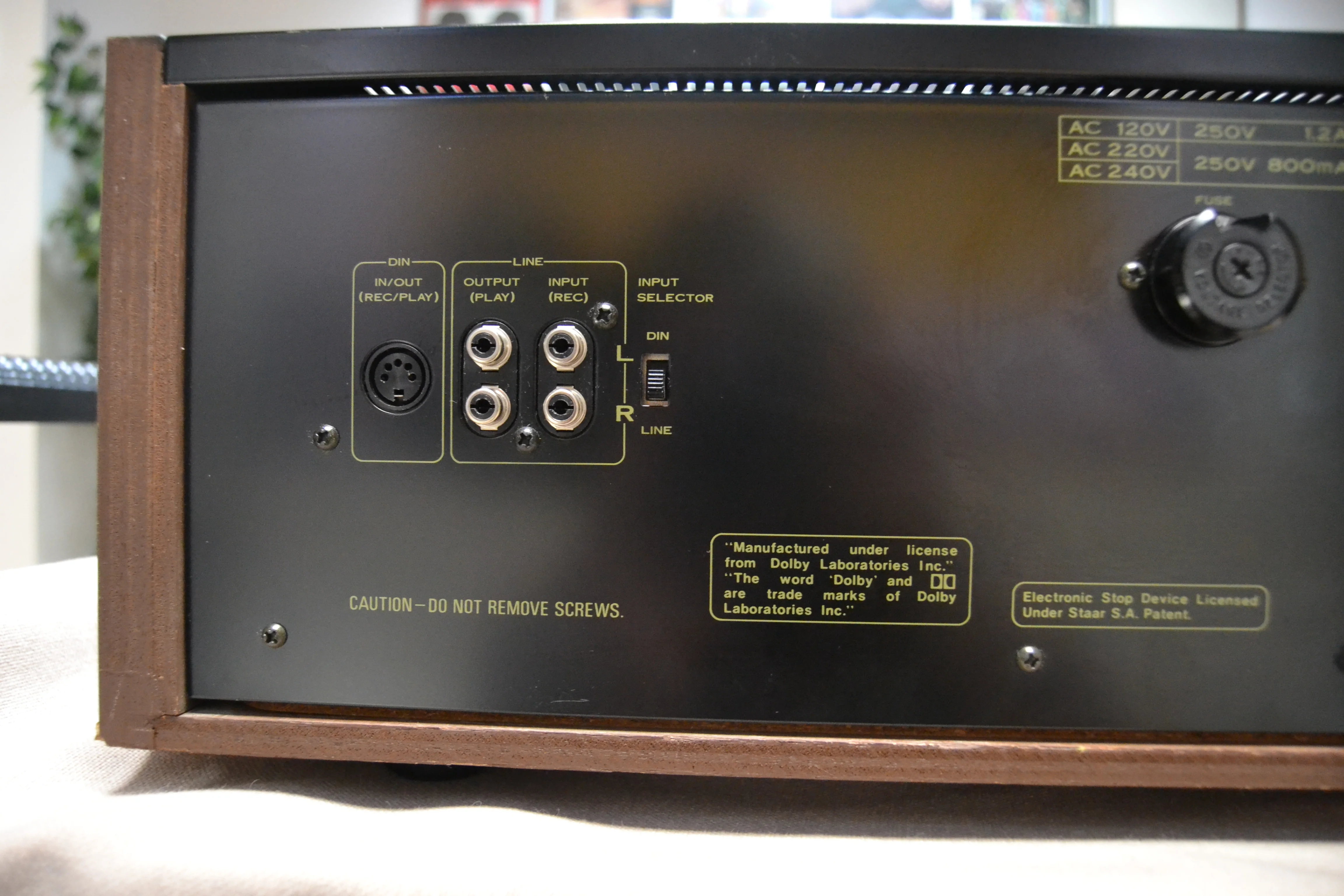 Pioneer CT-F8282 Single Cassette Deck * Fully Serviced * New Belts - Image 9