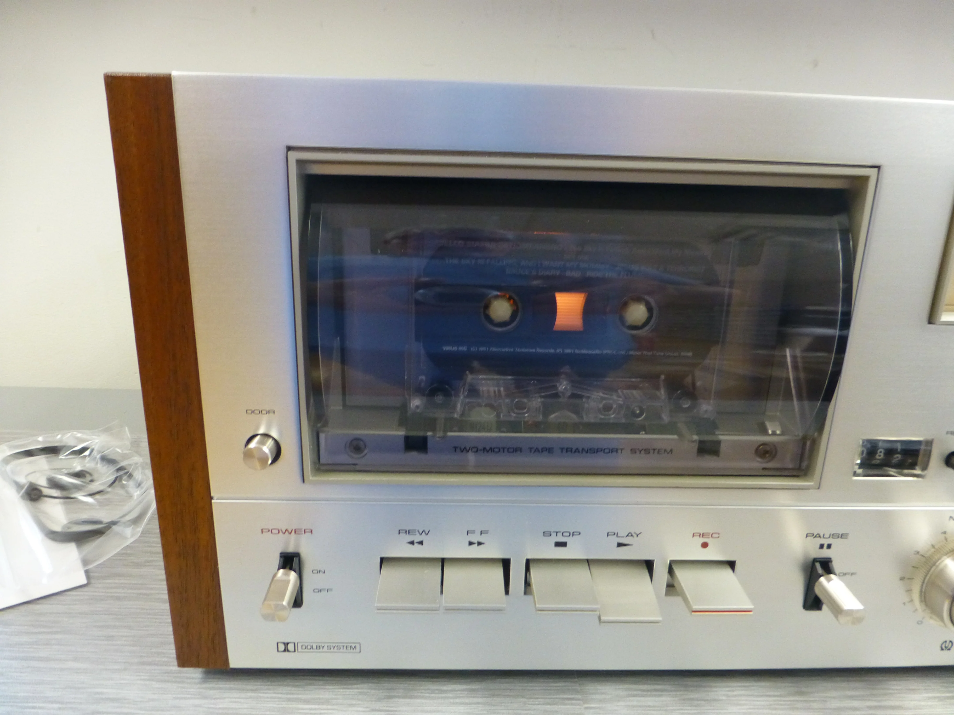 Pioneer CT-F9191 Stereo Cassette Deck * New Belts * Fully Serviced ! * - Image 2