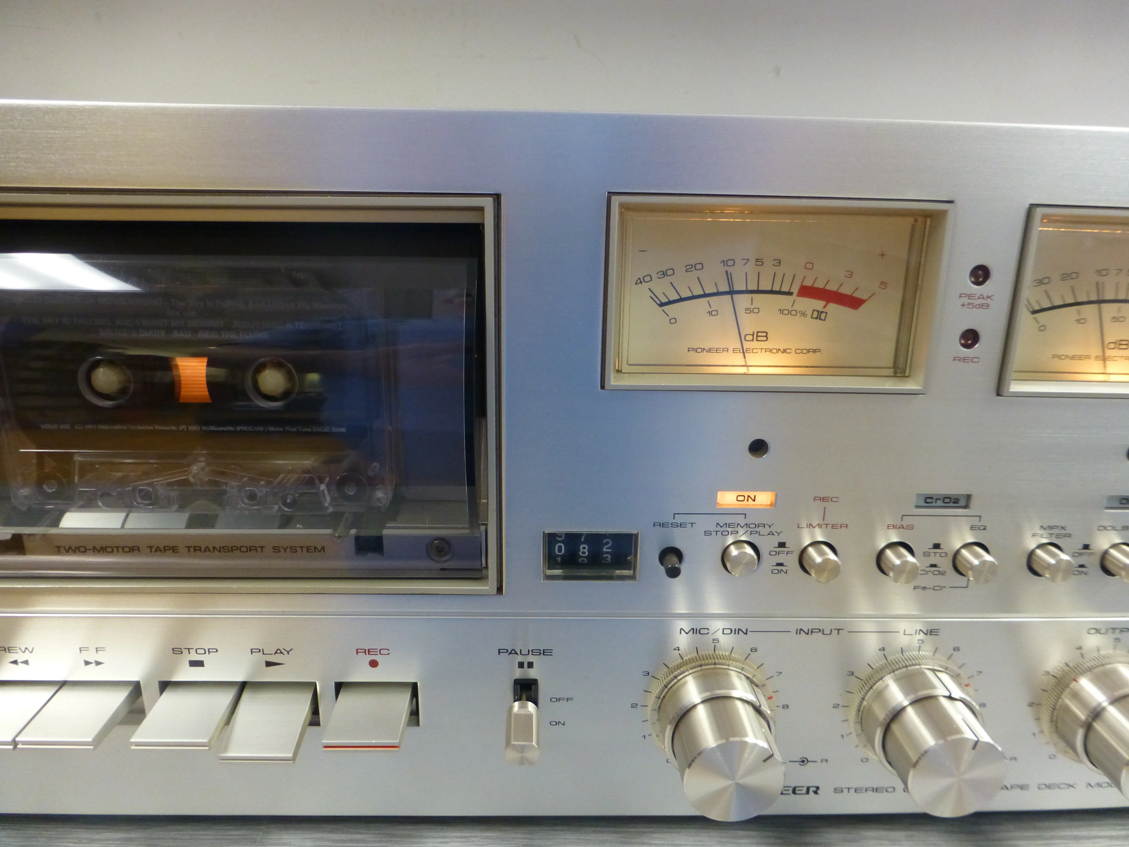 Pioneer CT-F9191 Stereo Cassette Deck * New Belts * Fully Serviced ! * - Image 3