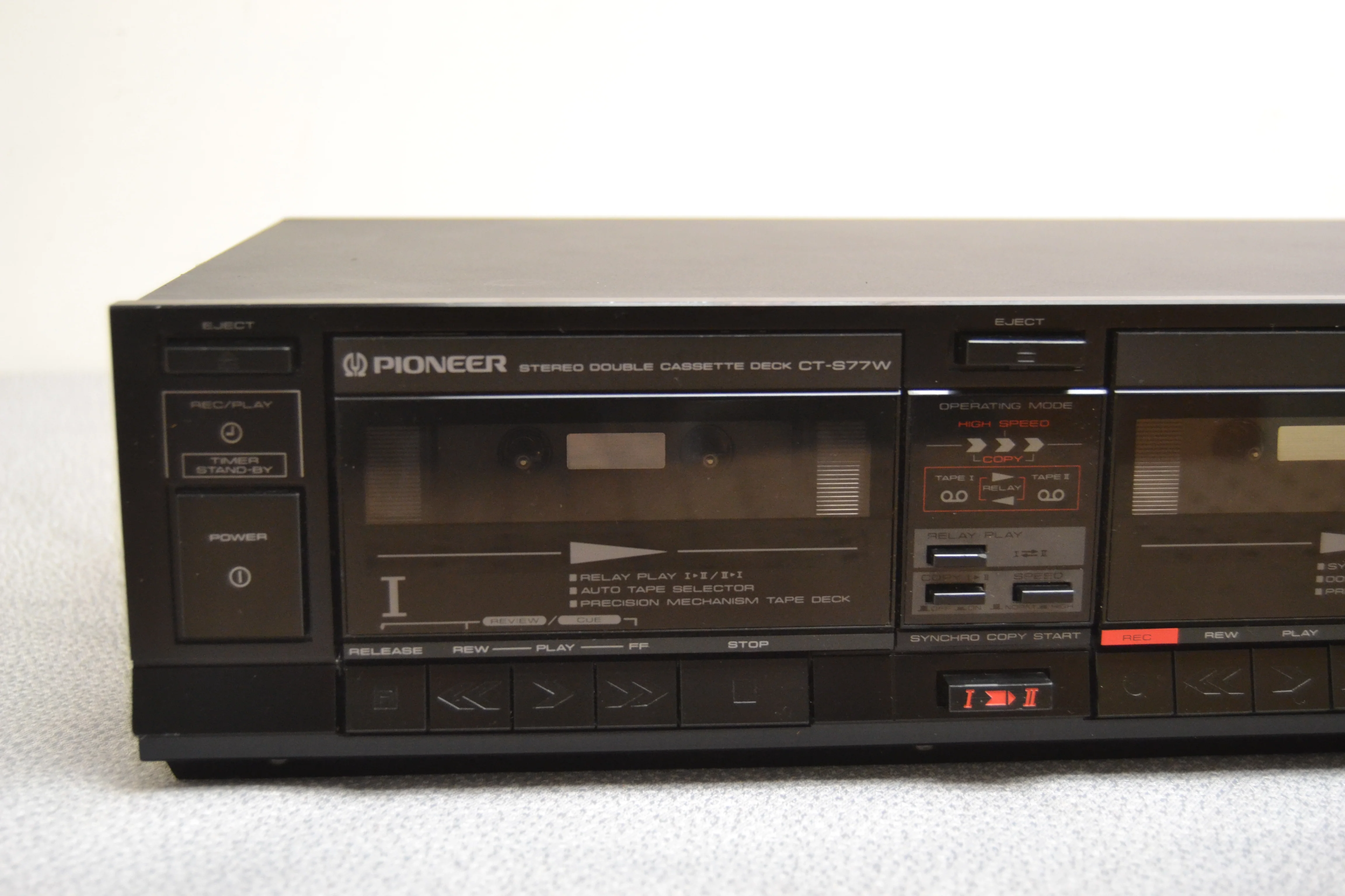 Pioneer CT-S77W Double Cassette Deck * Fully Serviced * New Belts - Image 2