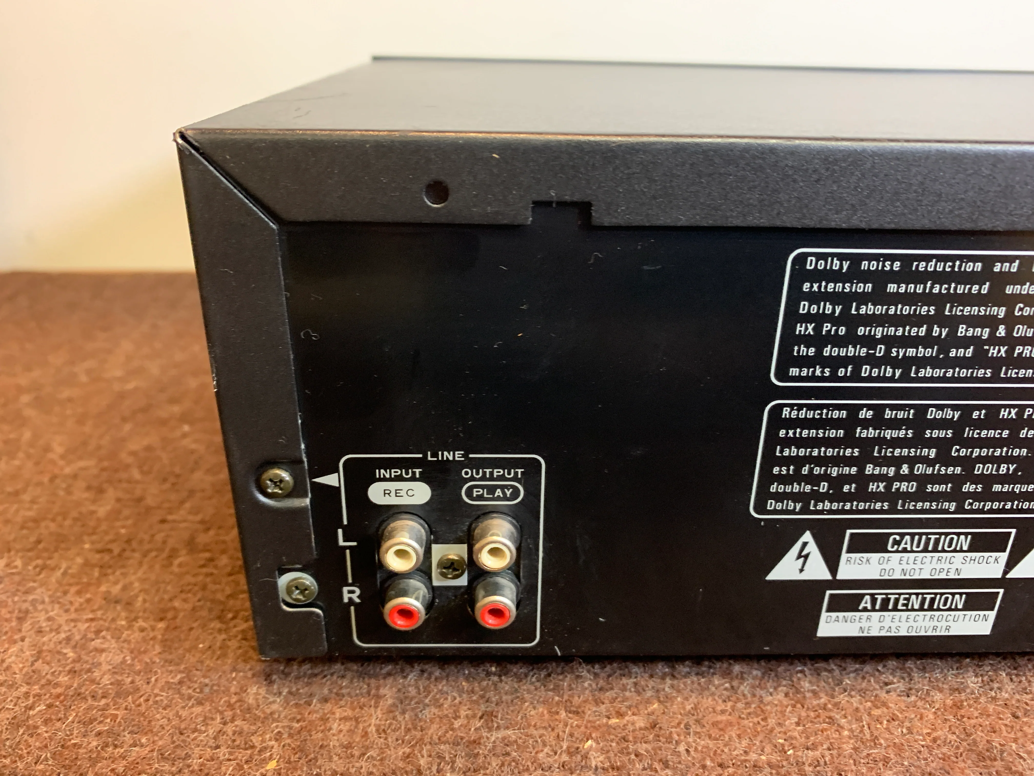 Pioneer CT-W404R Double Cassette Deck - Image 11