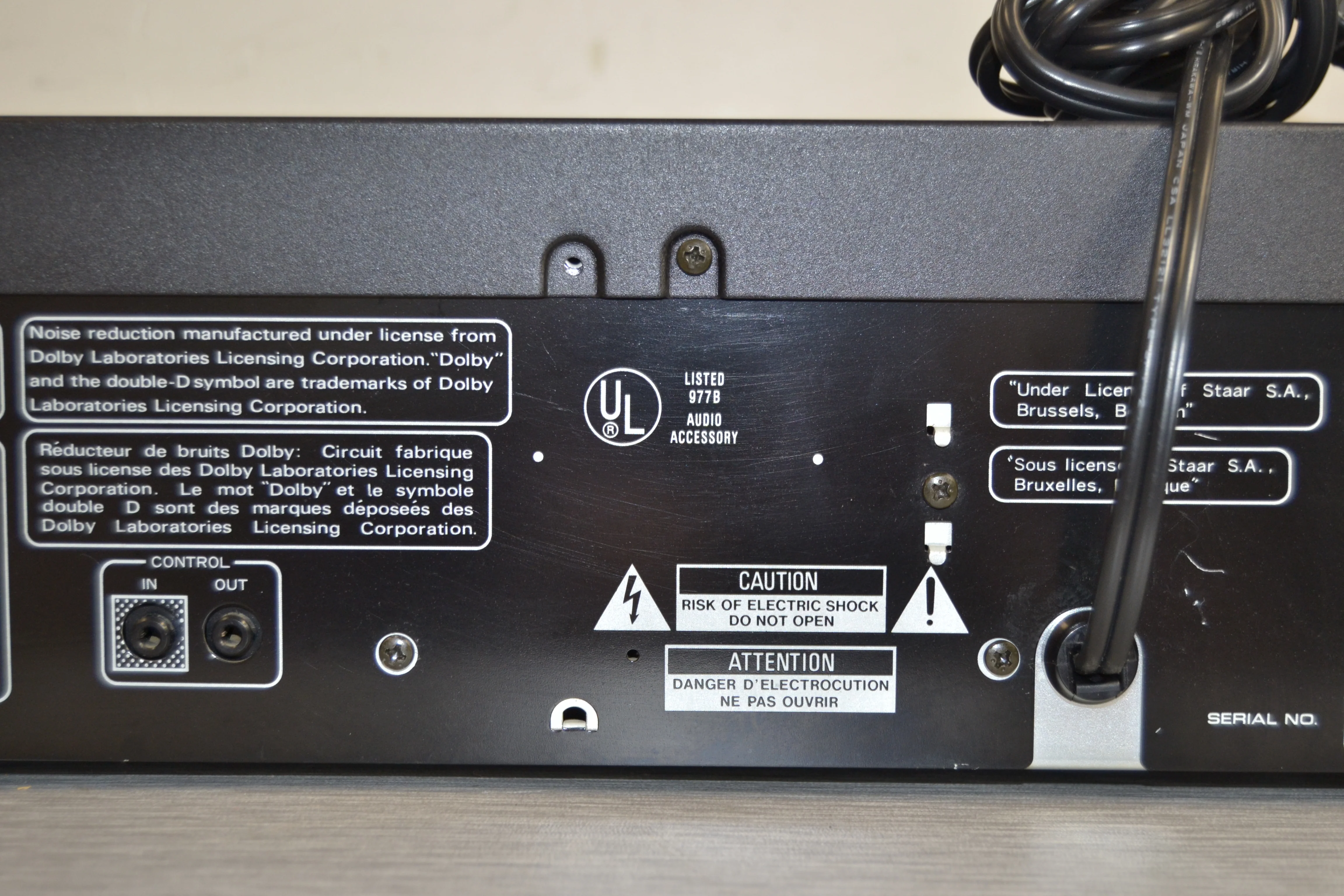 Pioneer CT-W500 Double Cassette Deck - Image 10