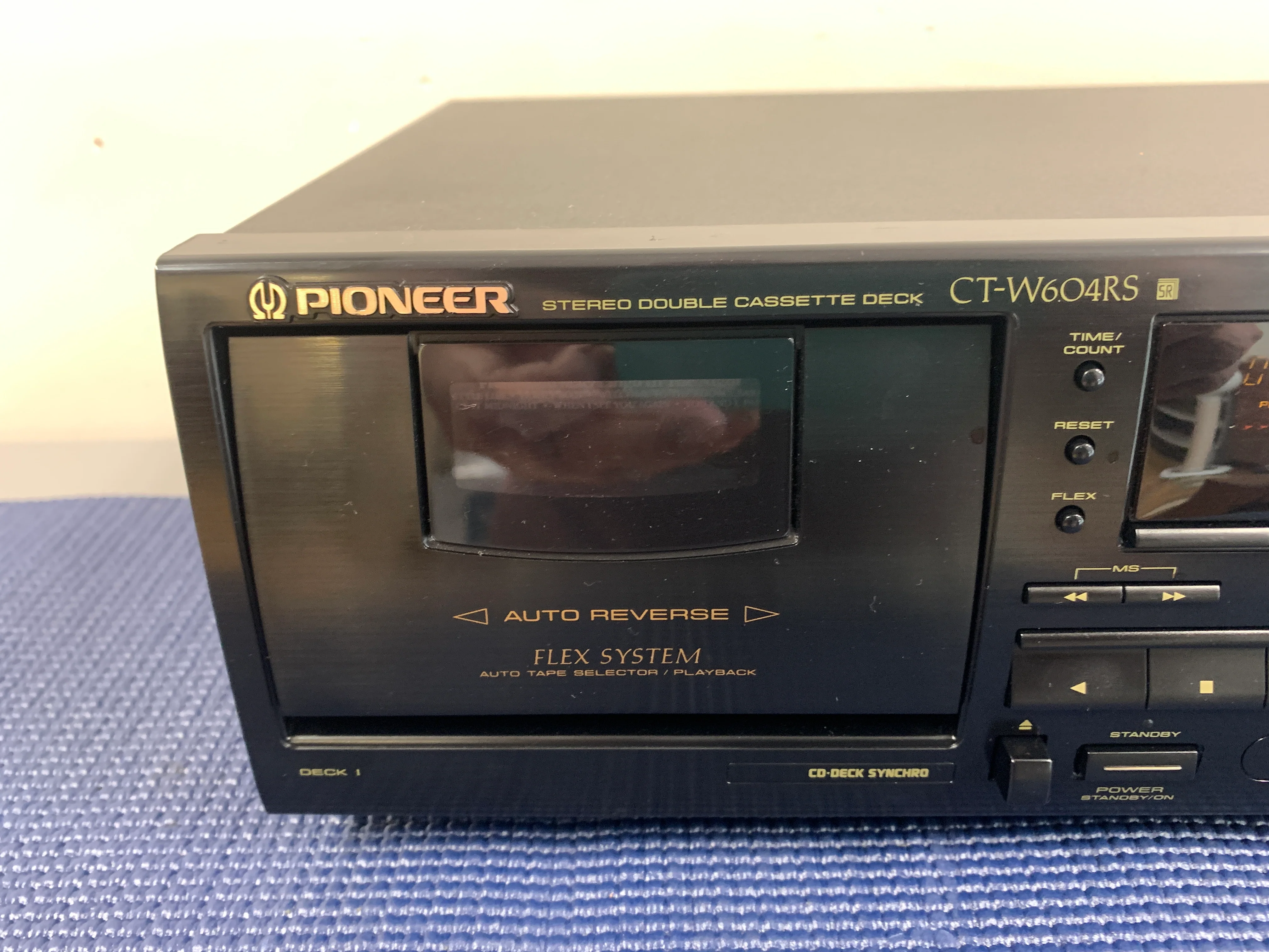 Pioneer CT-W604RS Double Cassette Deck - Image 2