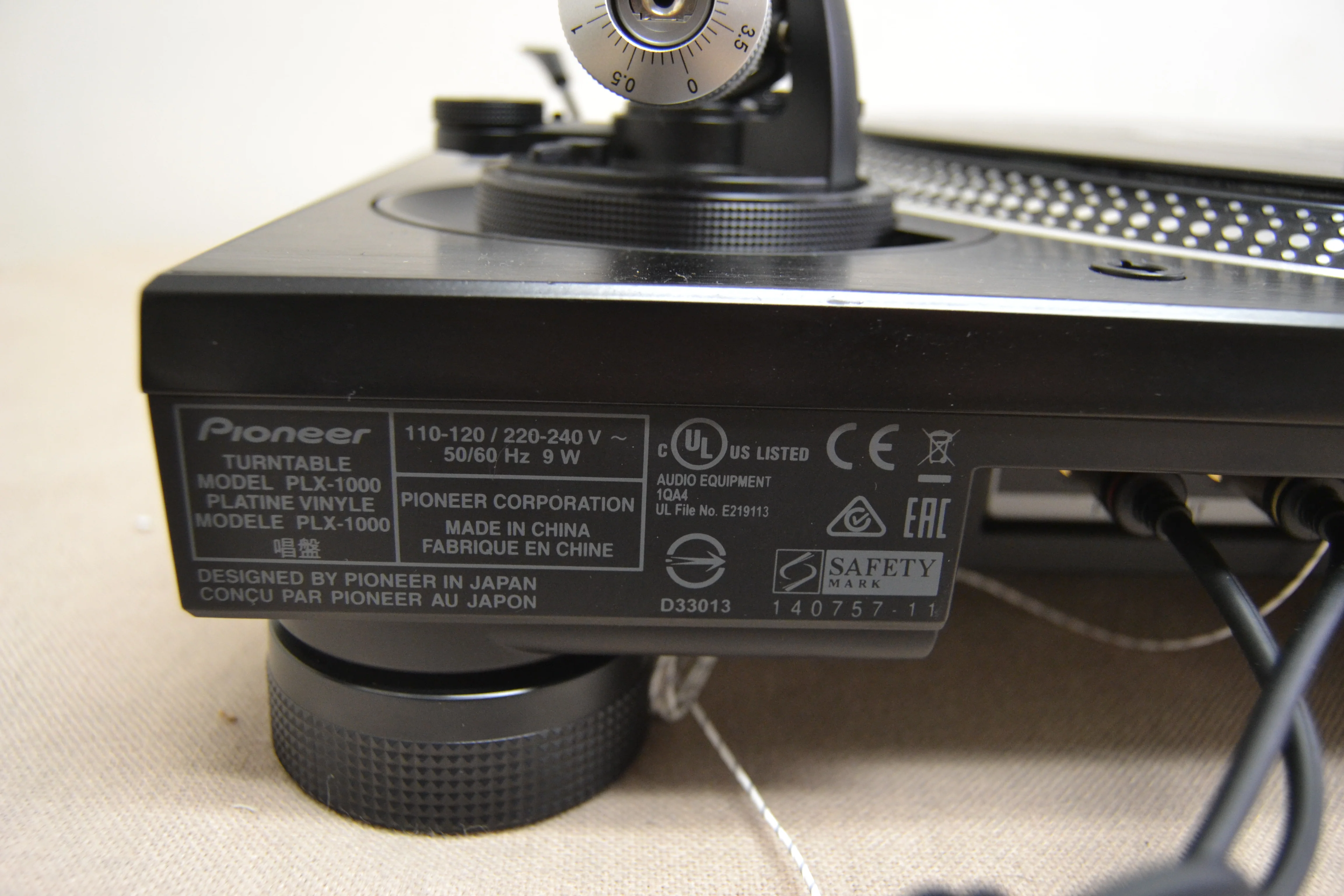 Pioneer DJ PLX-1000 Professional Direct Drive Turntable (1 of 2) - Image 12