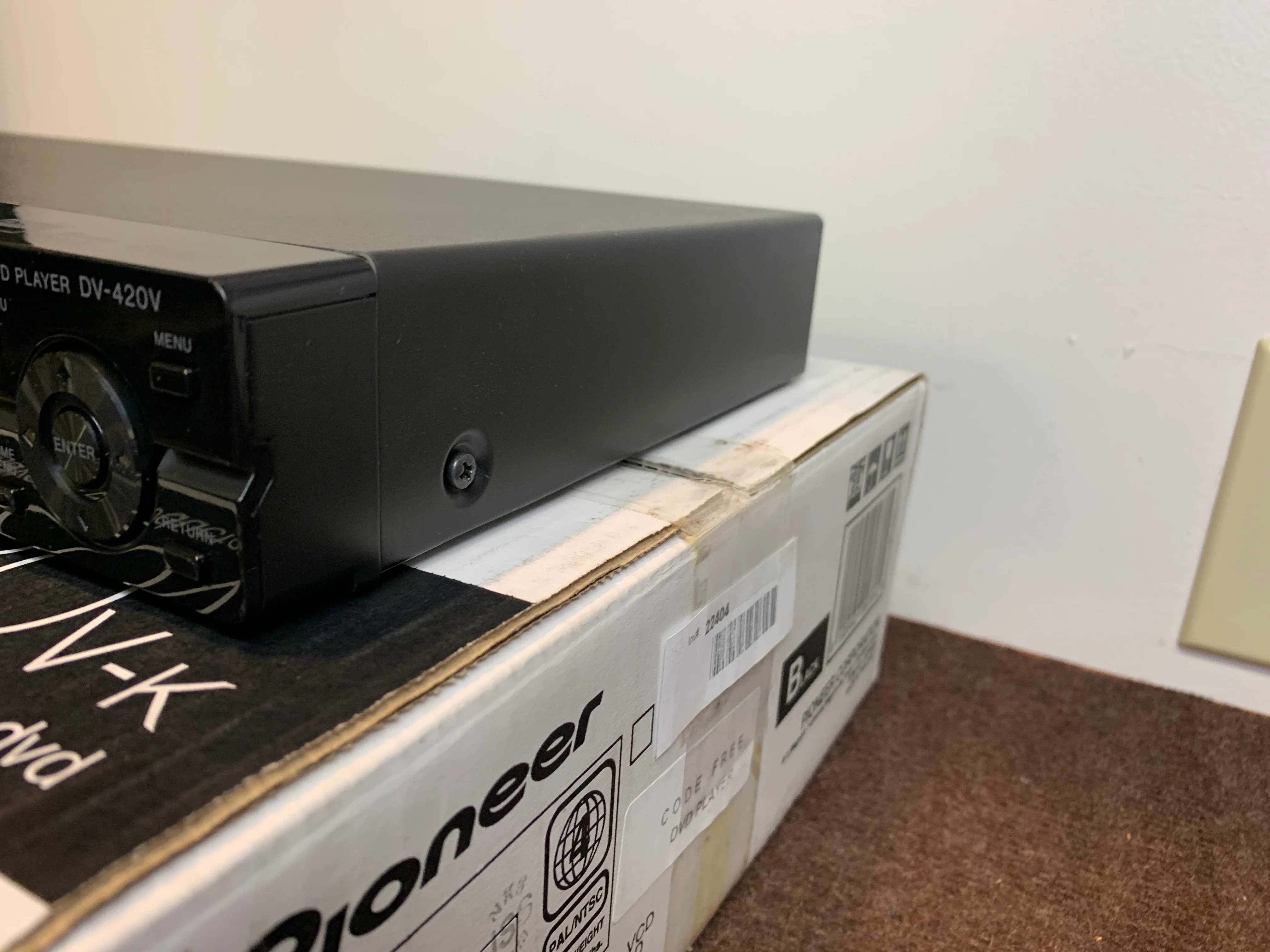 Pioneer DV-420V-K Multi-Format 1080p Upscaling DVD Player * New Open Box - Image 10