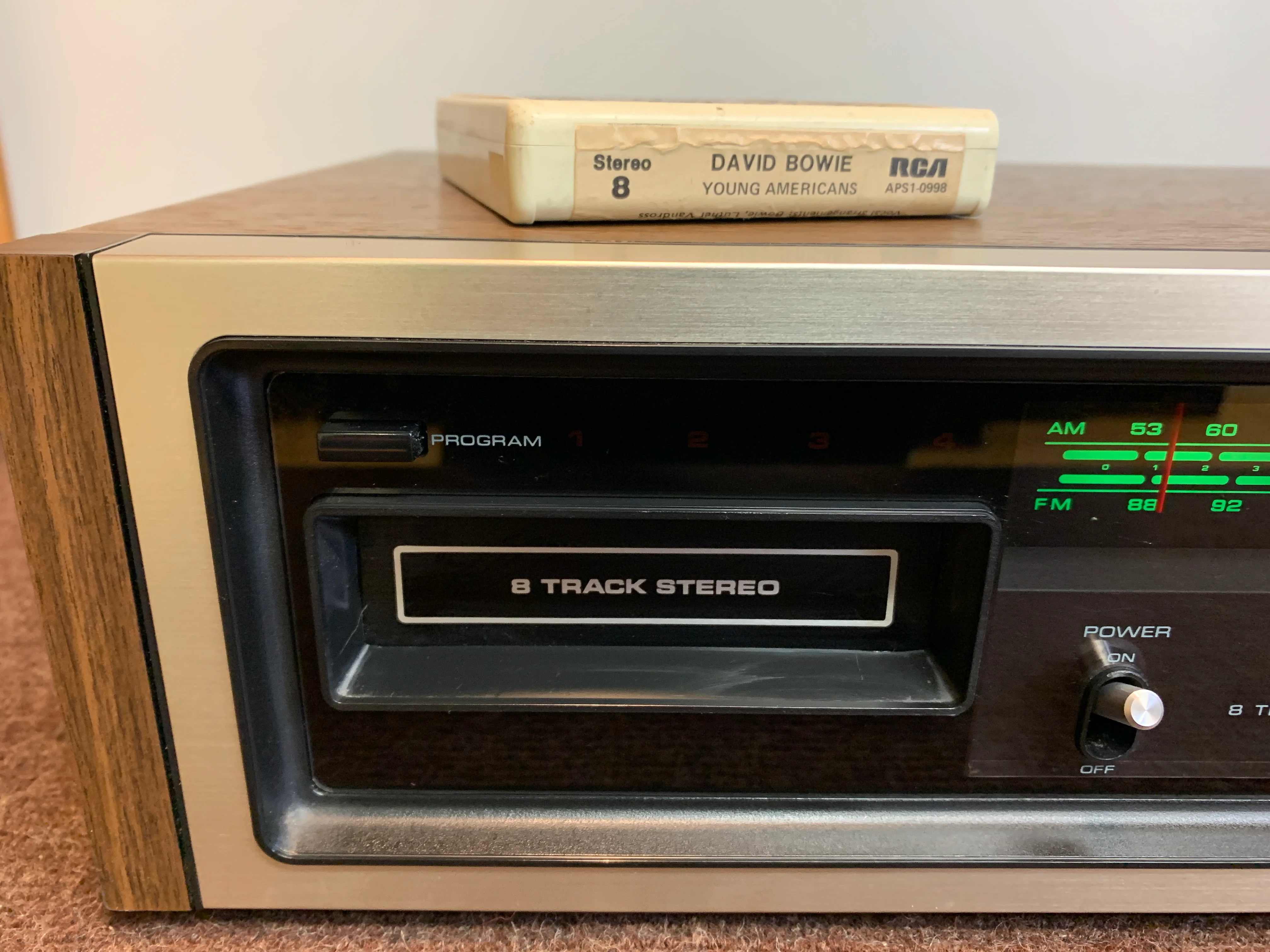 Pioneer H-2000 Stereo Receiver with 8 Track Player - Image 2