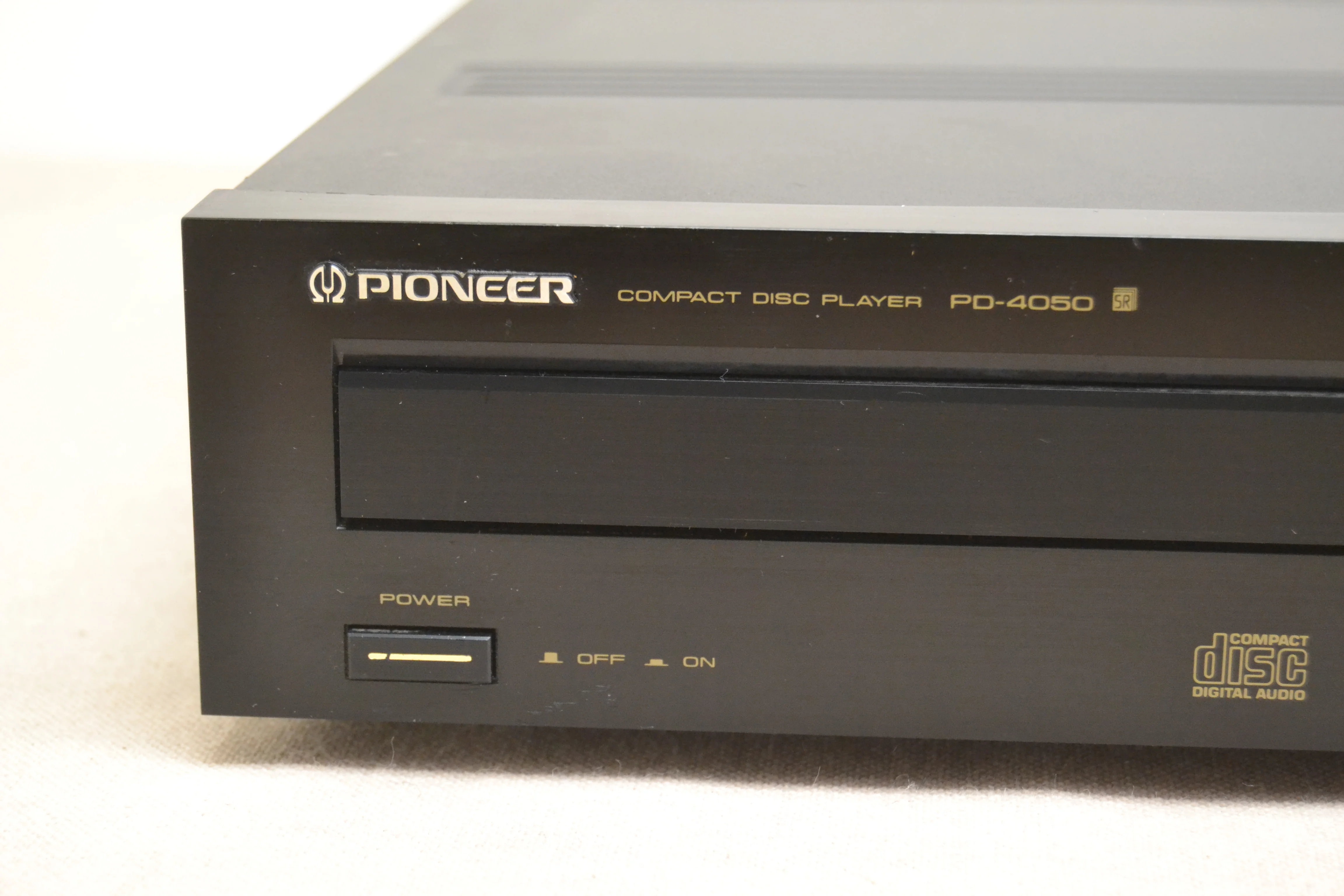 Pioneer PD-4050 Single CD Player * Fully Serviced * New Belts * 1987 - Image 2