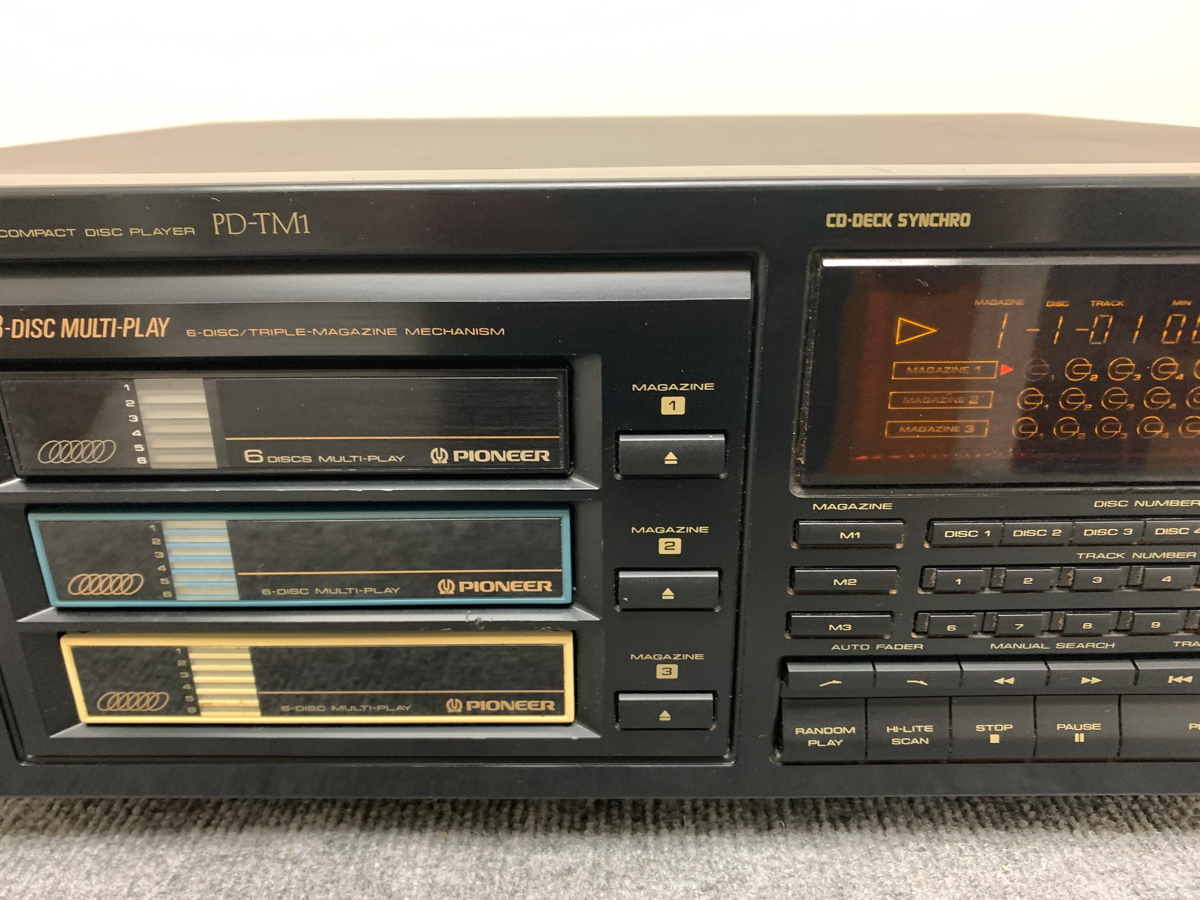 Pioneer PD-TM1 CD Changer - 18 Discs - Image 4
