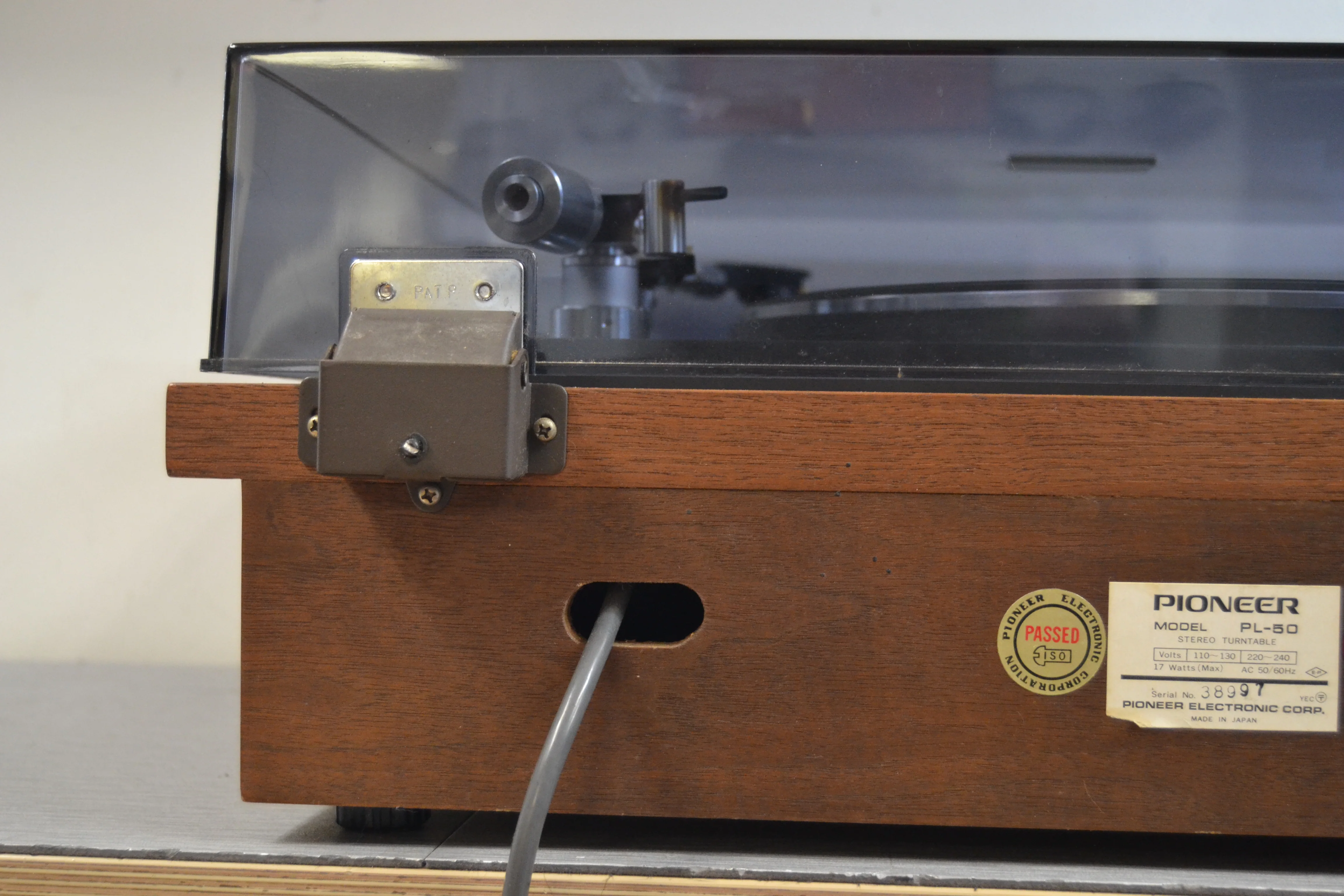 Pioneer PL-50 Belt Drive Turntable - Image 13