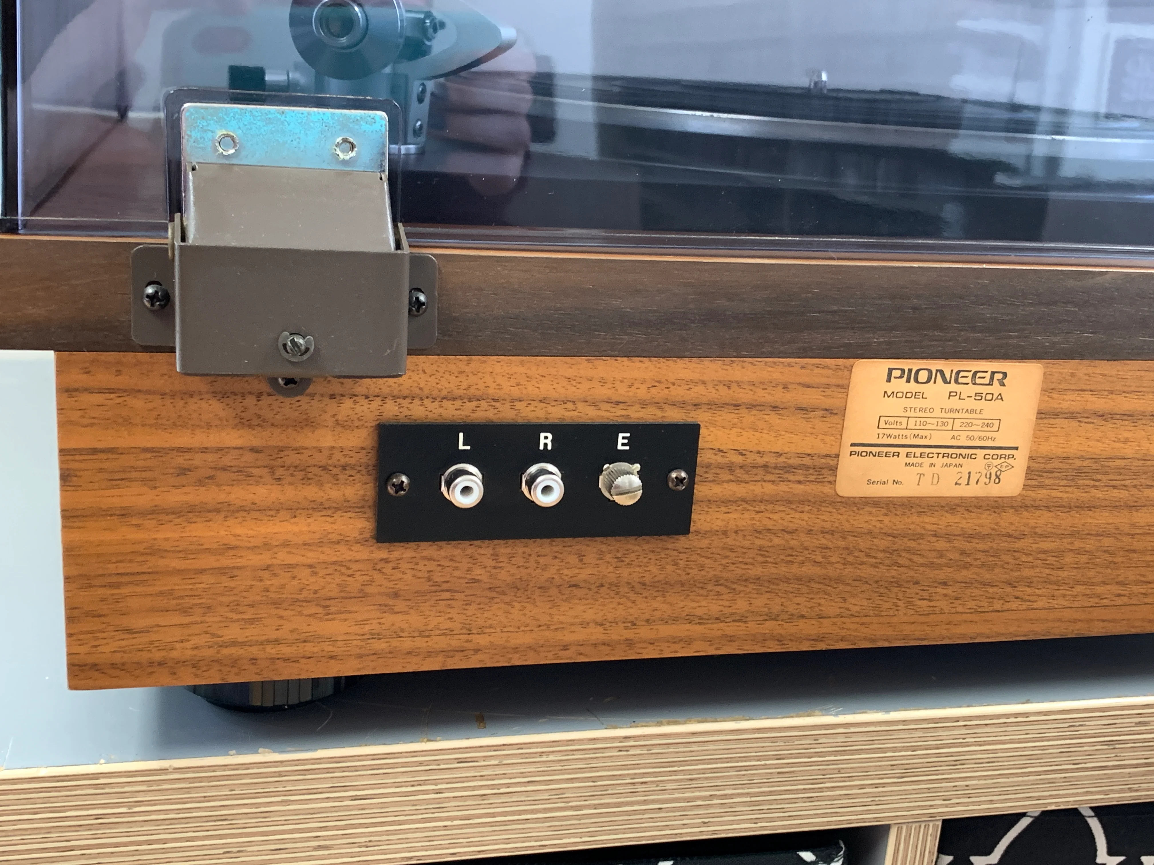 Pioneer PL-50A Belt Drive Turntable * Original Double Box * $100 Flat USA Ship - Image 12