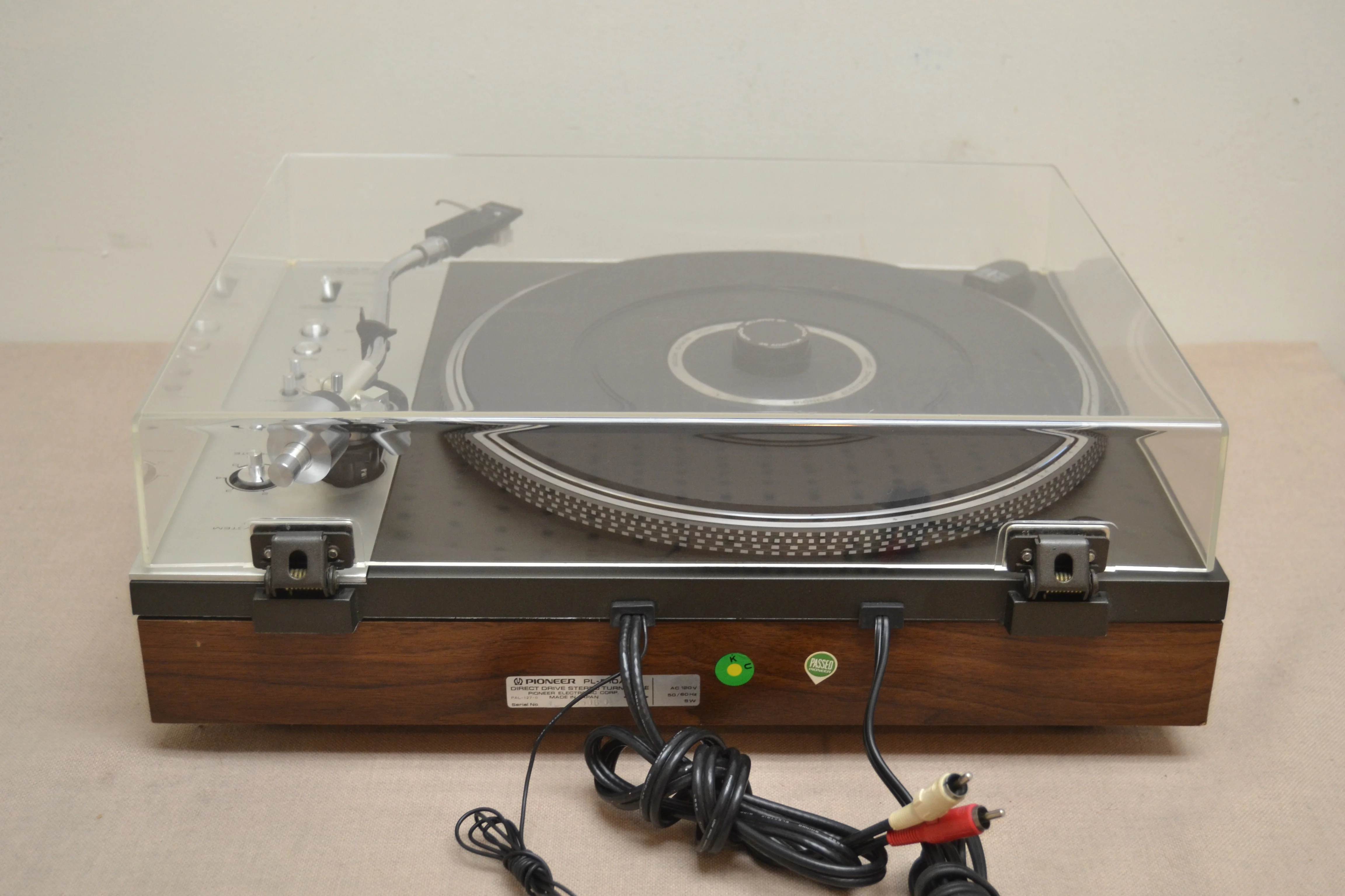 Pioneer PL-510A 2-Speed Direct-Drive Turntable (1976-1978) - NEW Audio Technica AT3600 Cartridge - Image 11