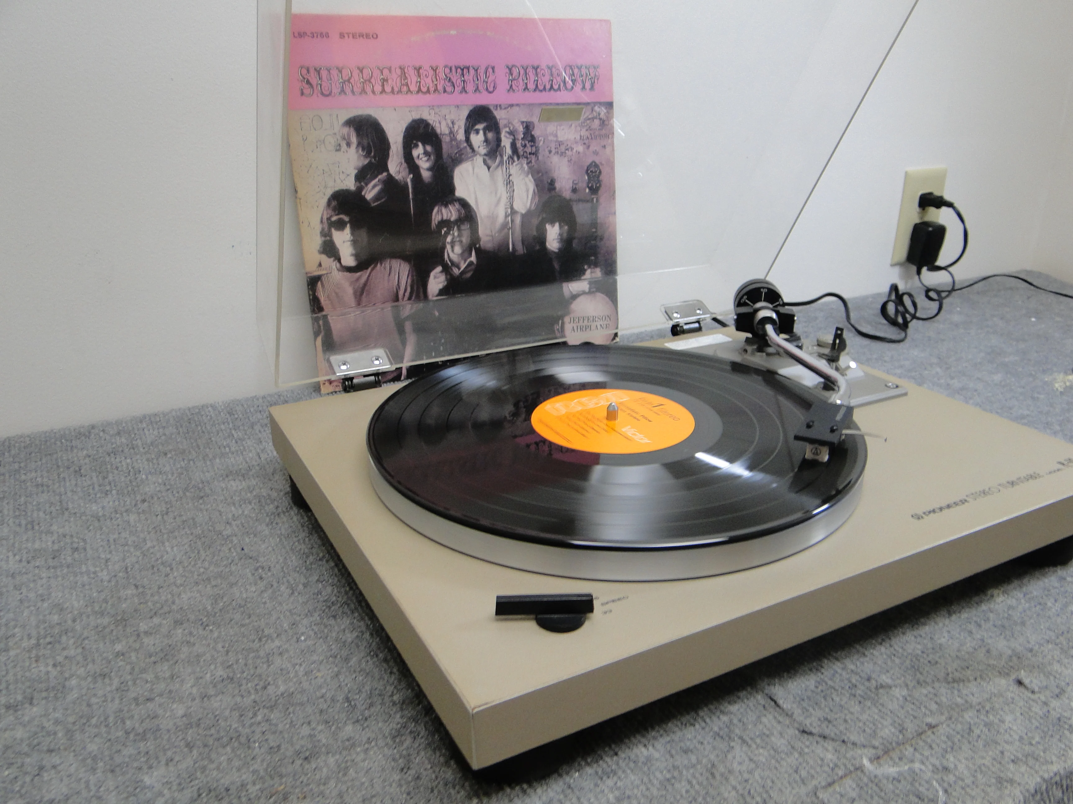 Pioneer PL-512 Belt Drive Turntable * NEW Audio Technics AT3600 Cartridge - Image 6
