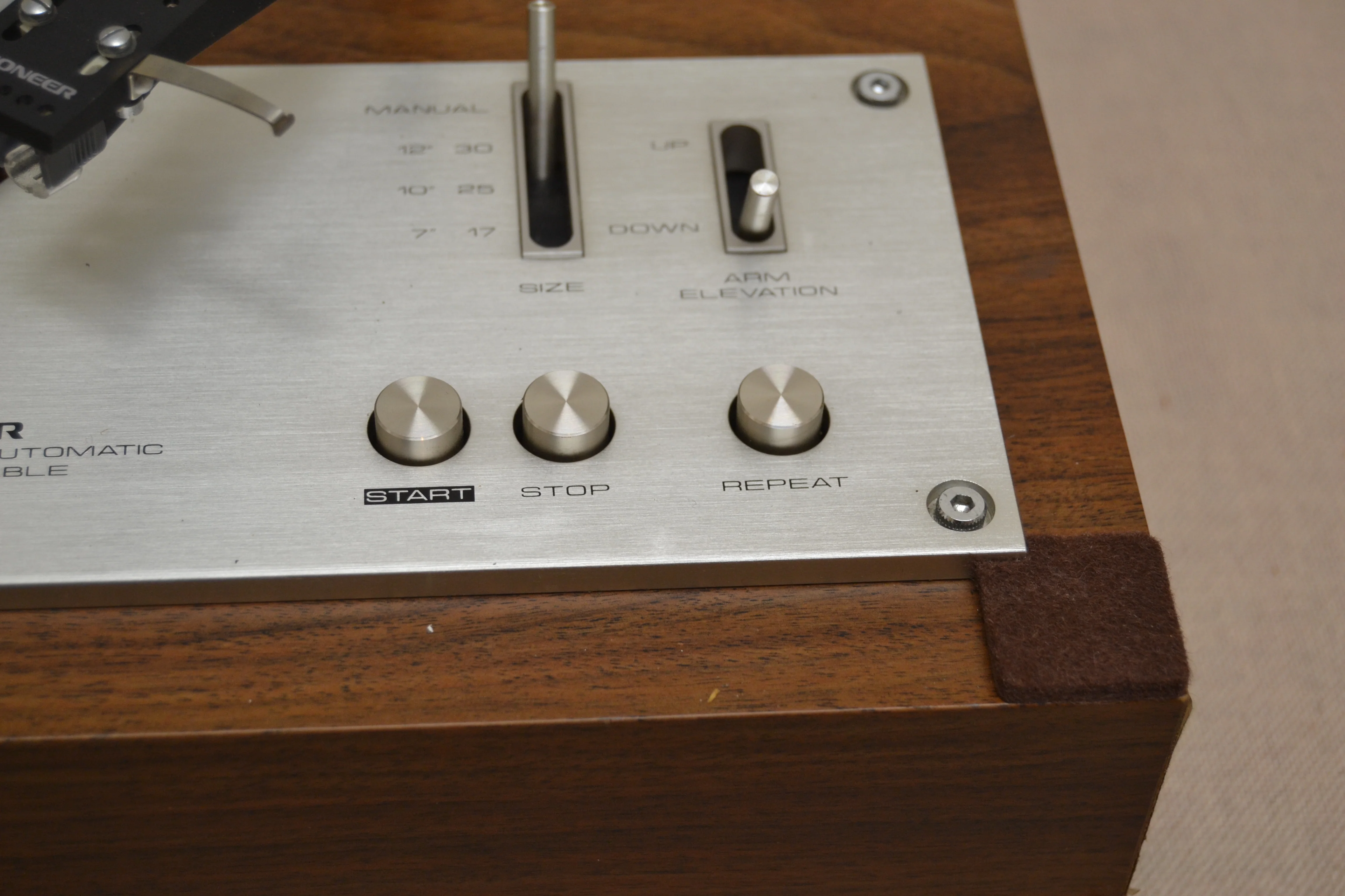 Pioneer PL-530 Direct Drive Turntable * 1976-1978 * Fully Automatic - Image 7