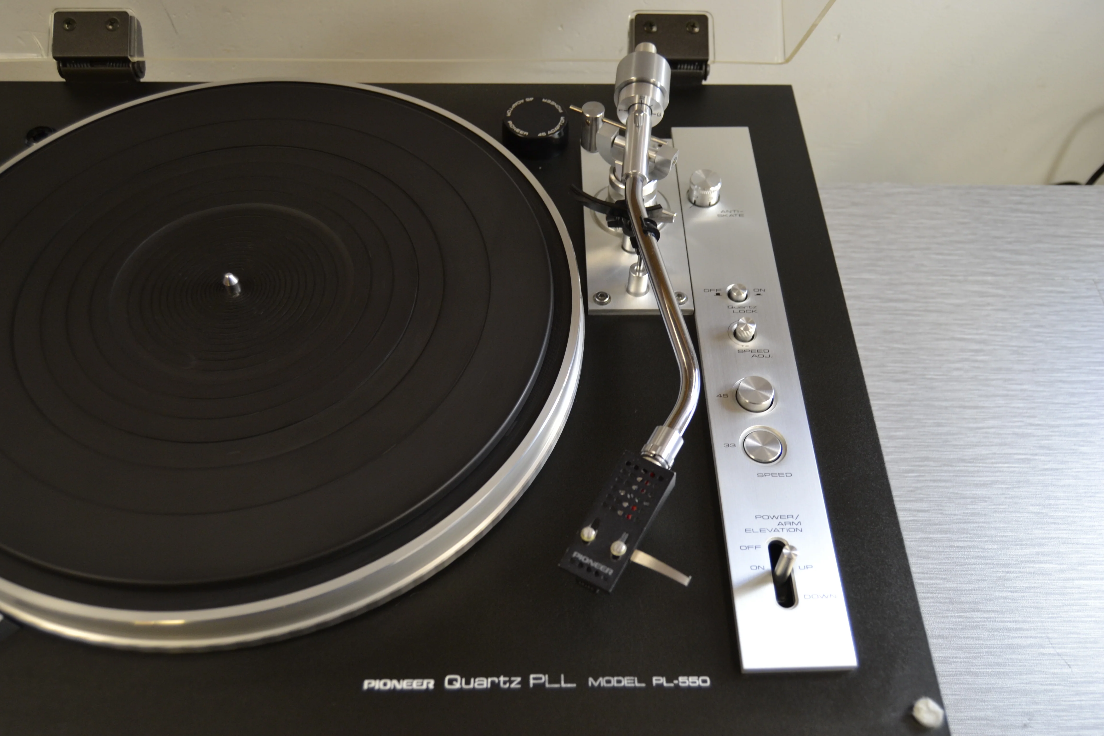 Pioneer PL-550 Direct Drive Turntable.* Strobe light is flickering * - Image 8