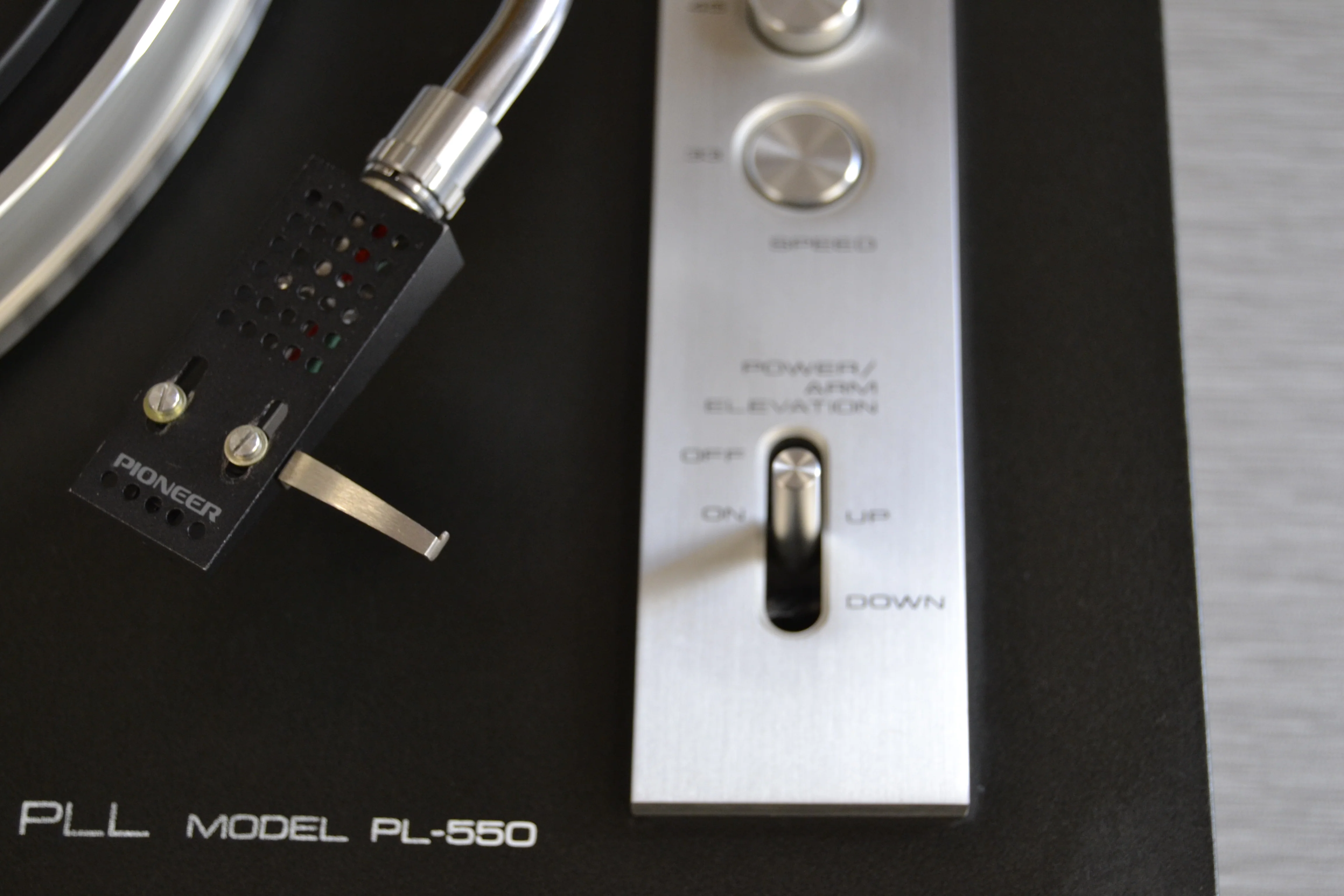 Pioneer PL-550 Direct Drive Turntable.* Strobe light is flickering * - Image 9