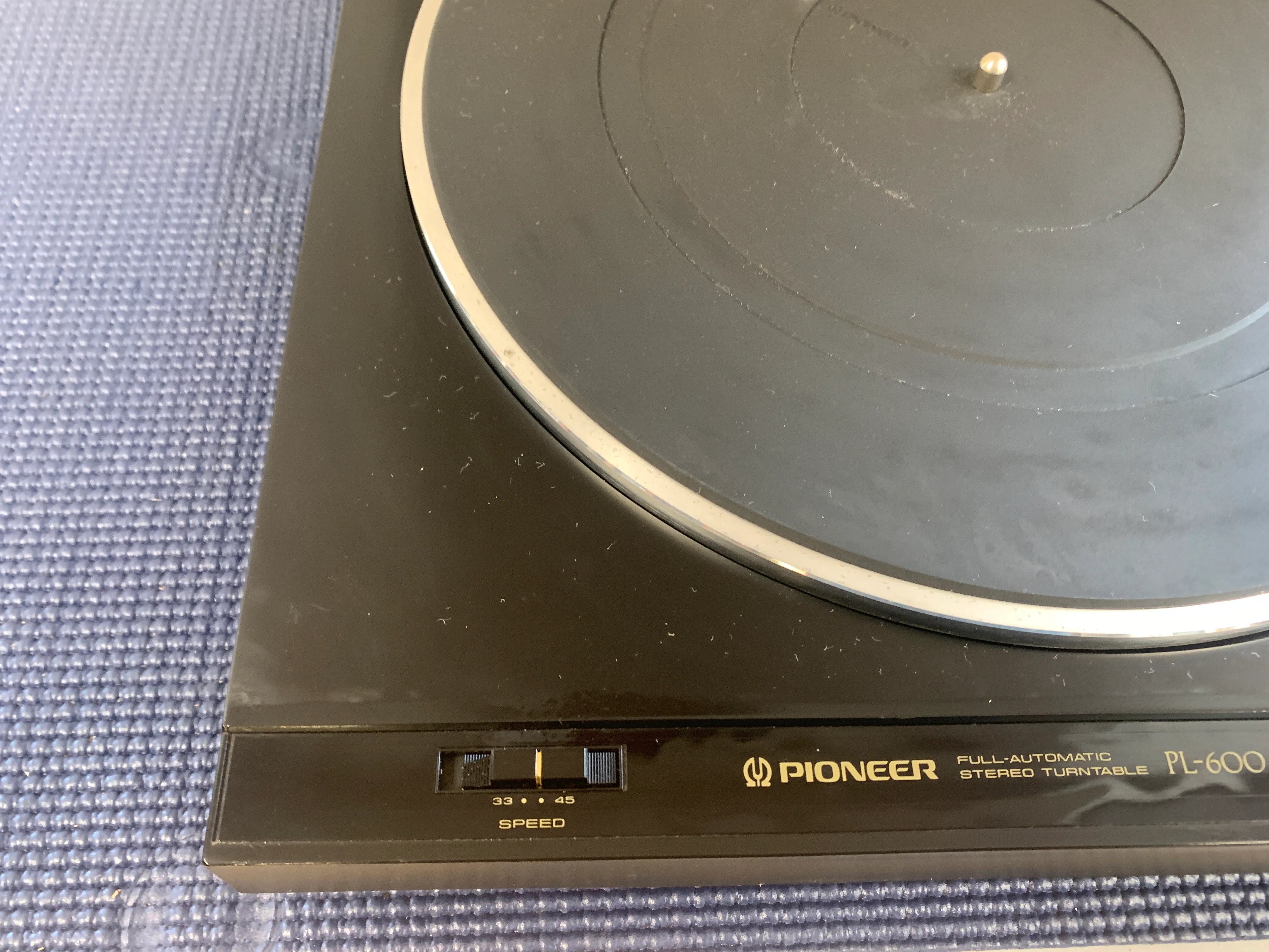 Pioneer PL-600 Belt Drive Turntable - Image 4