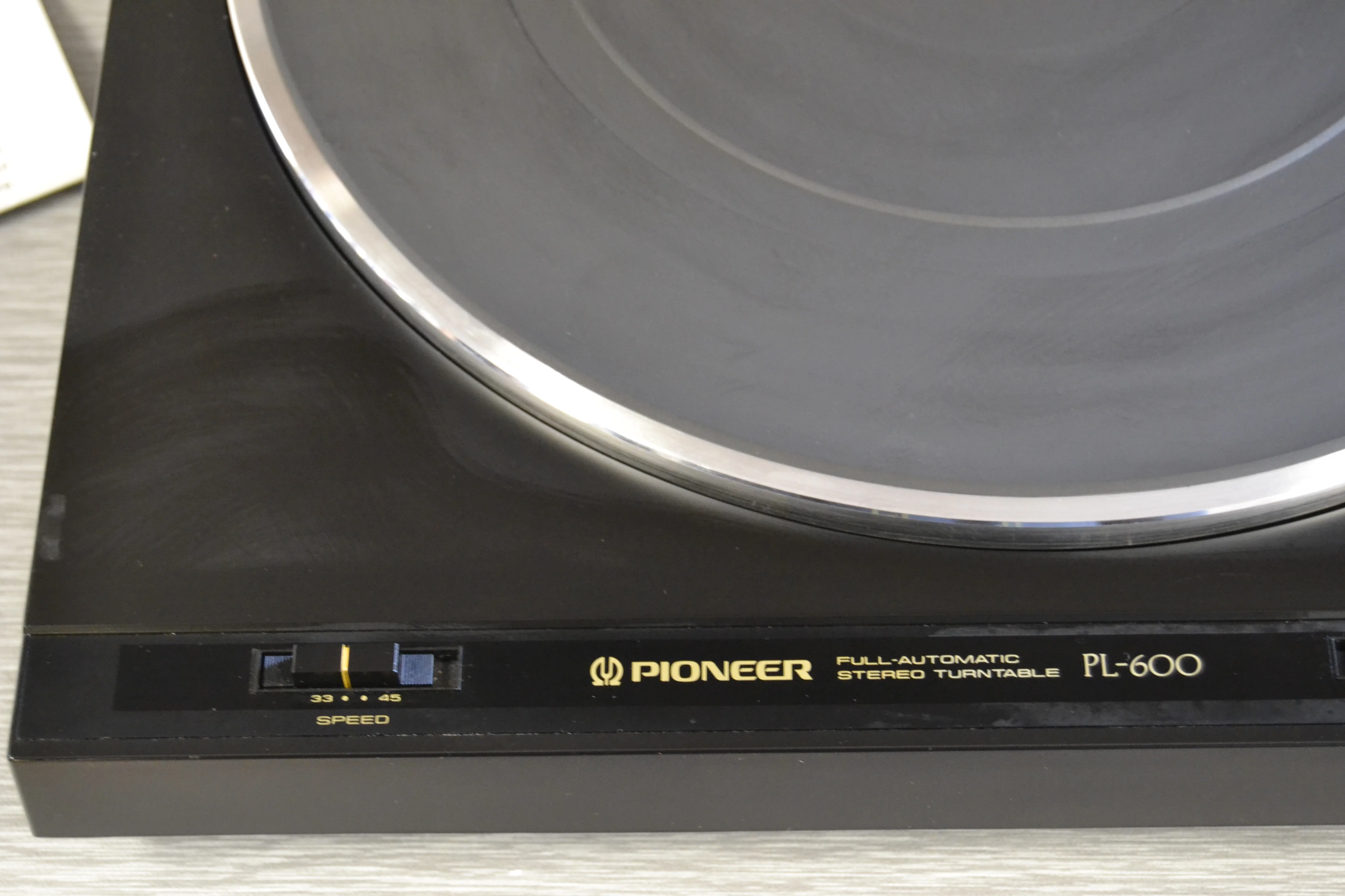 Pioneer PL-600 Fully Automatic Turntable * Belt Drive * Manual - Image 4