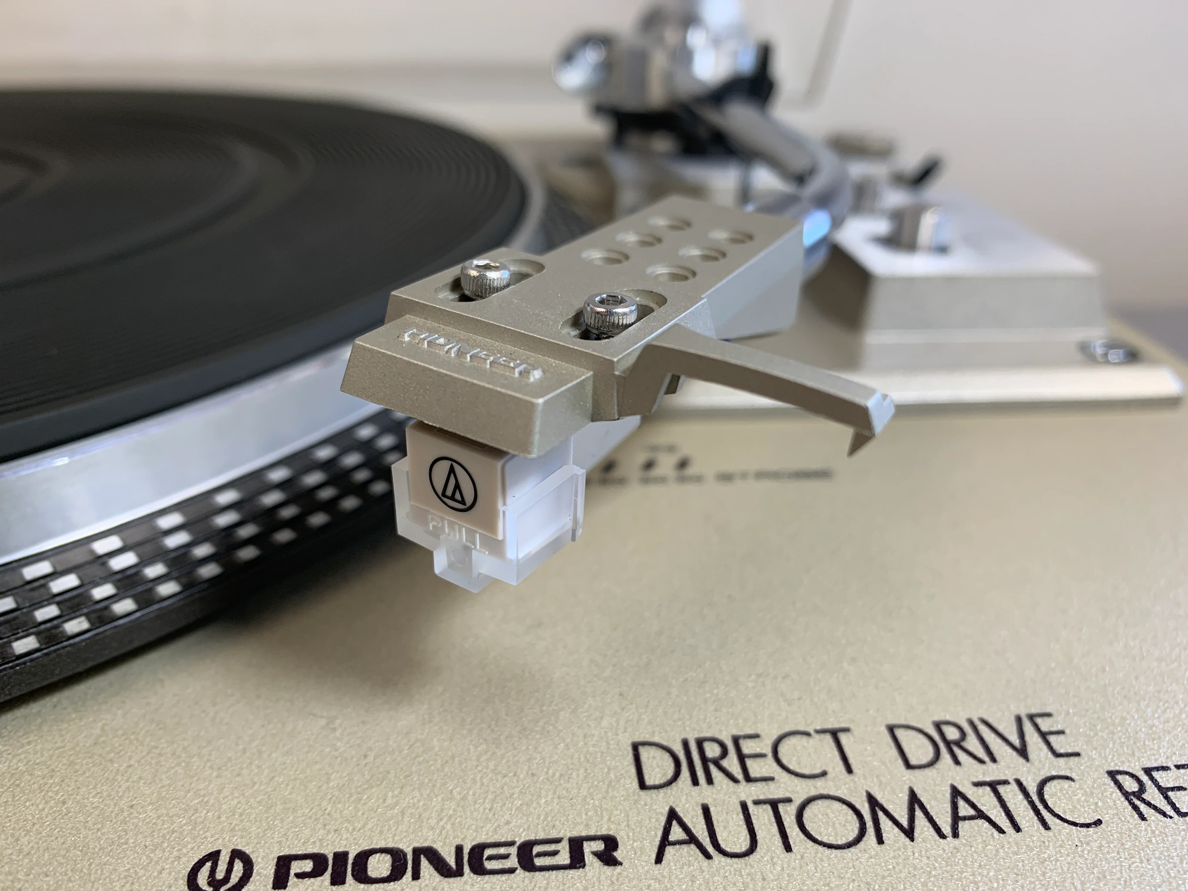 Pioneer PL518 Direct Drive Turntable Auto Return * New Audio Technica AT3600 Cartridge - Image 13