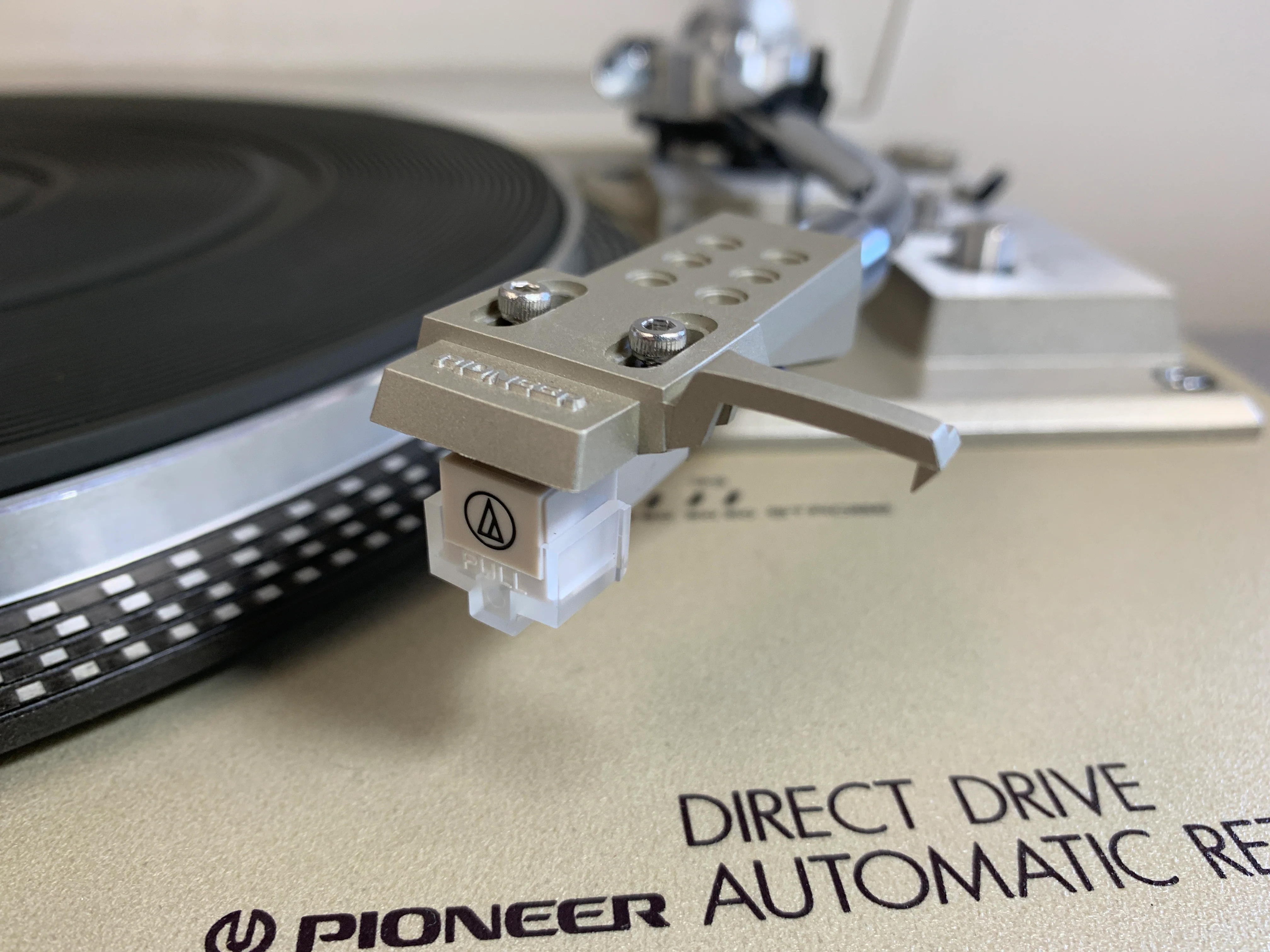 Pioneer PL518 Direct Drive Turntable Auto Return * New Audio Technica AT3600 Cartridge - Image 14