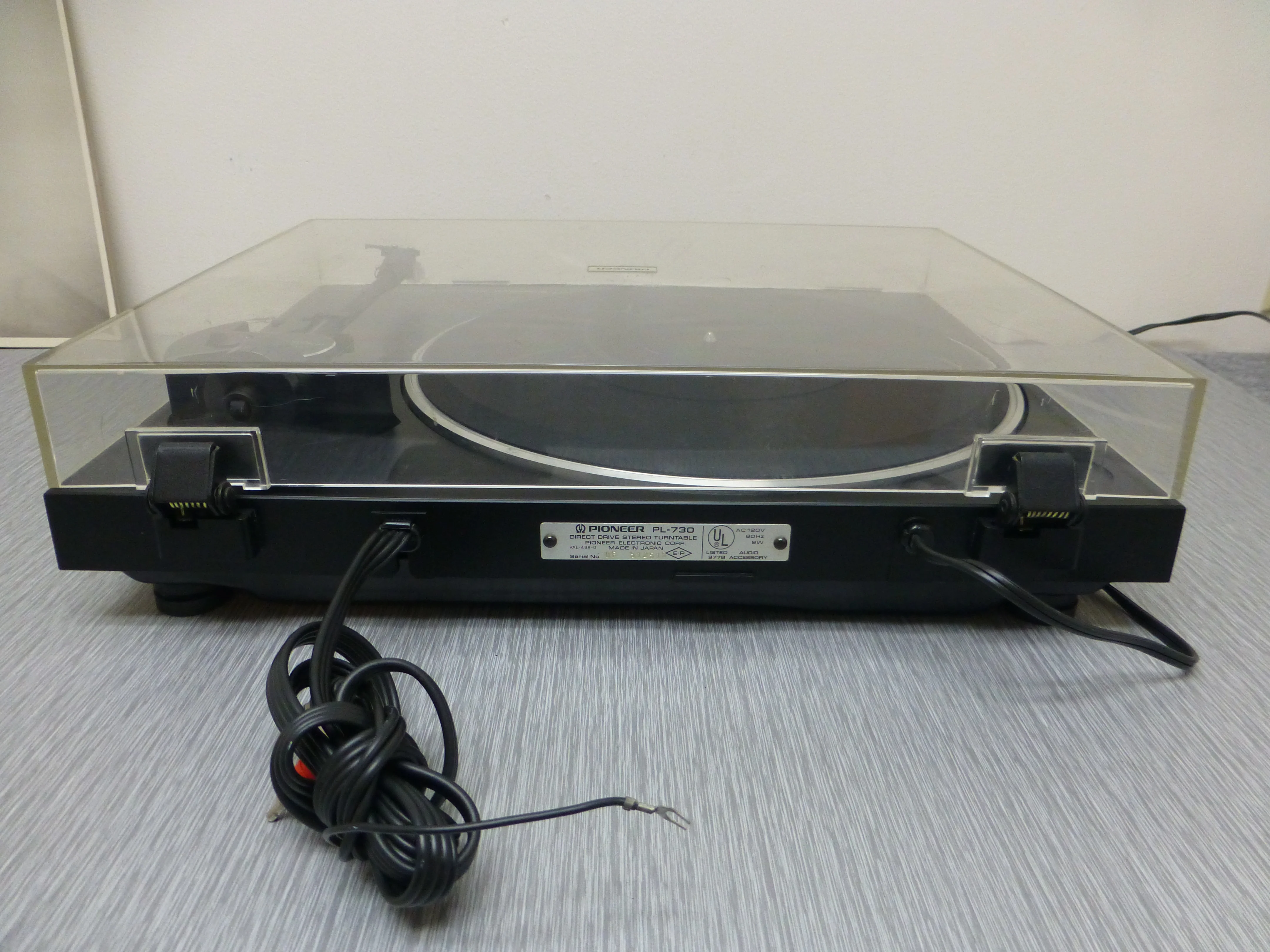 Pioneer PL730 Direct Drive Fully Automatic Turntable - Image 14