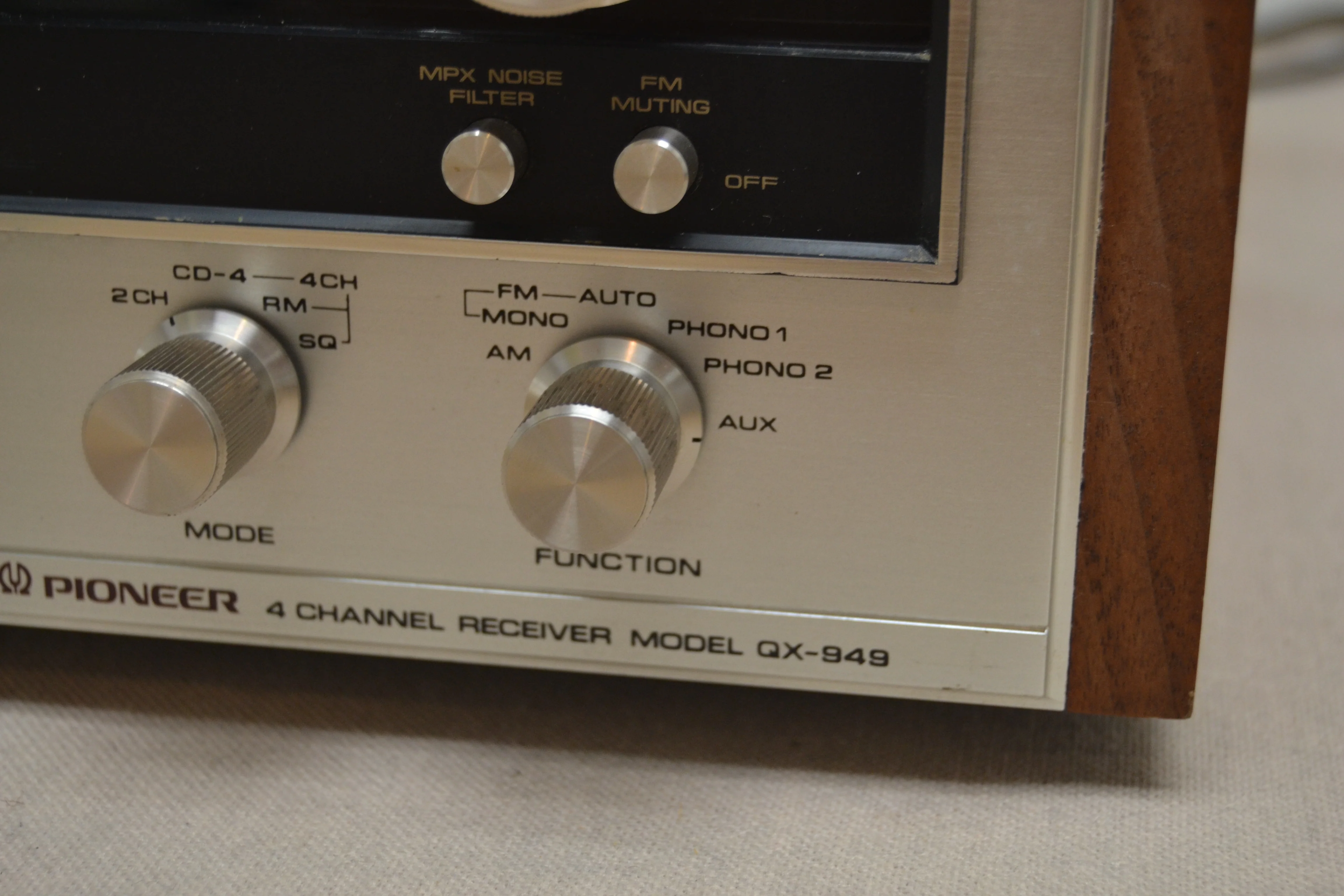 Pioneer QX-949 MW/FM Four Channel Receiver (1973-76) * 60W RMS - Image 8