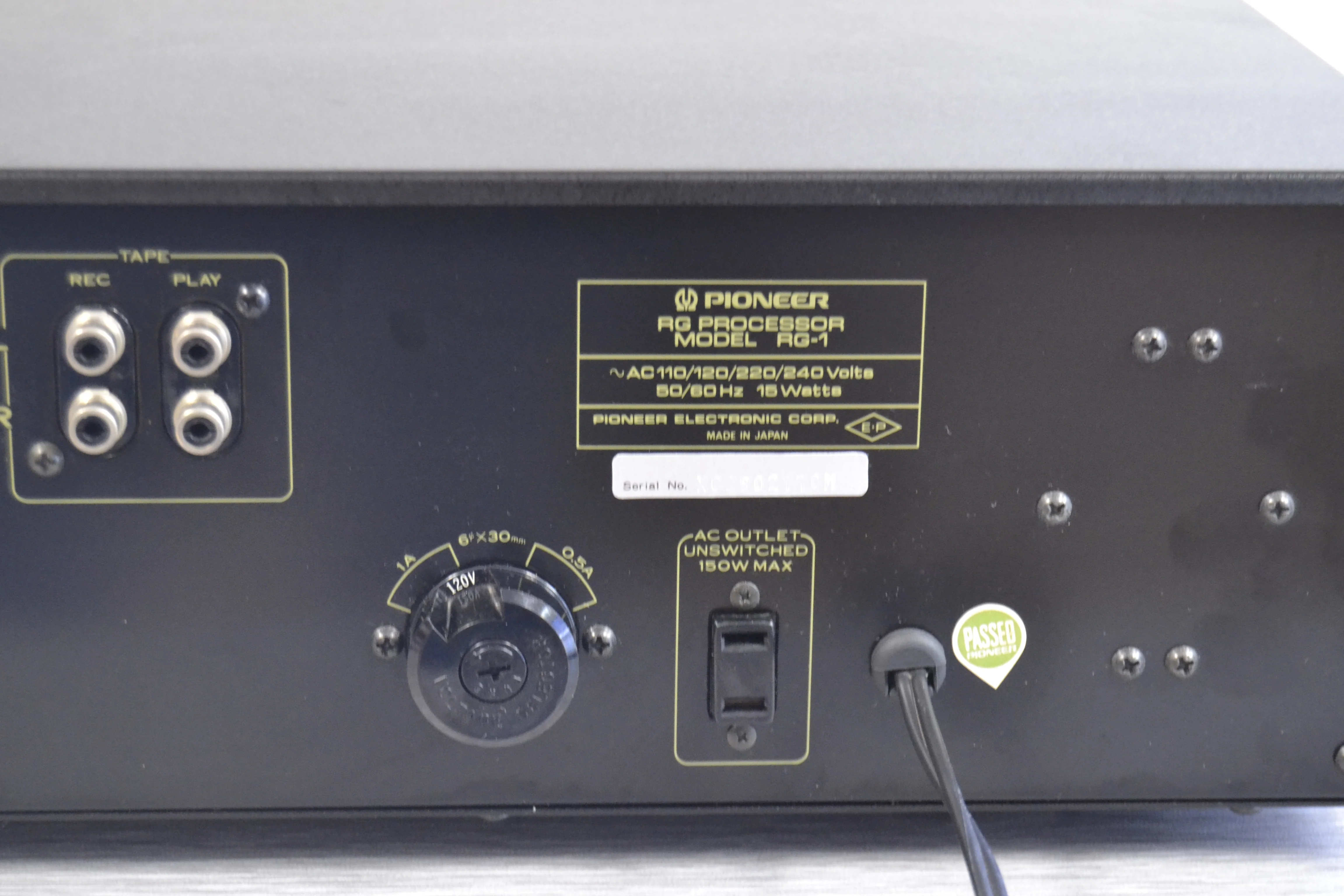 Pioneer RG-1 Dynamic Expander Processor - Image 8
