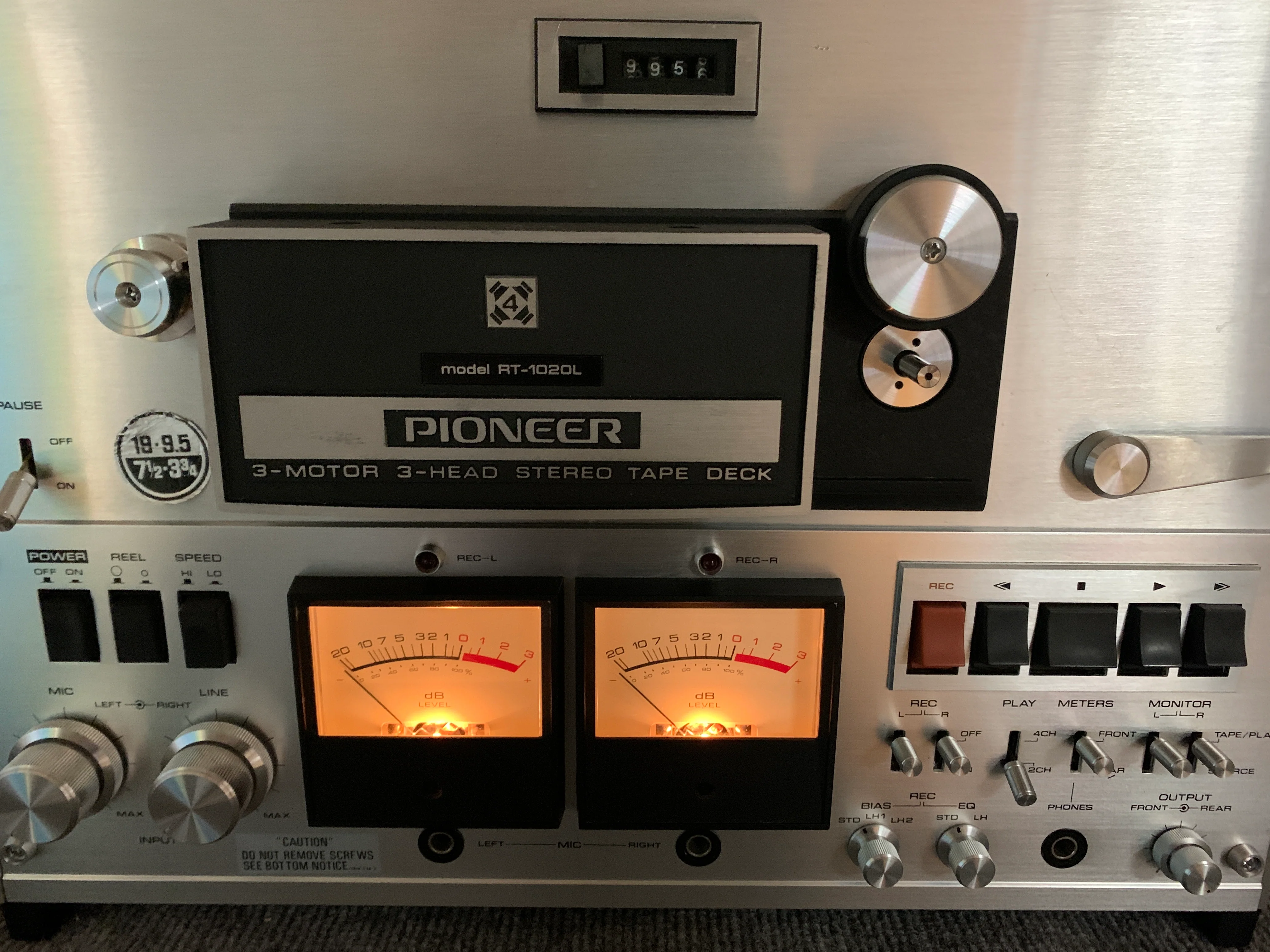 Pioneer RT-1020L Reel To Reel * Fully Serviced * - Image 6