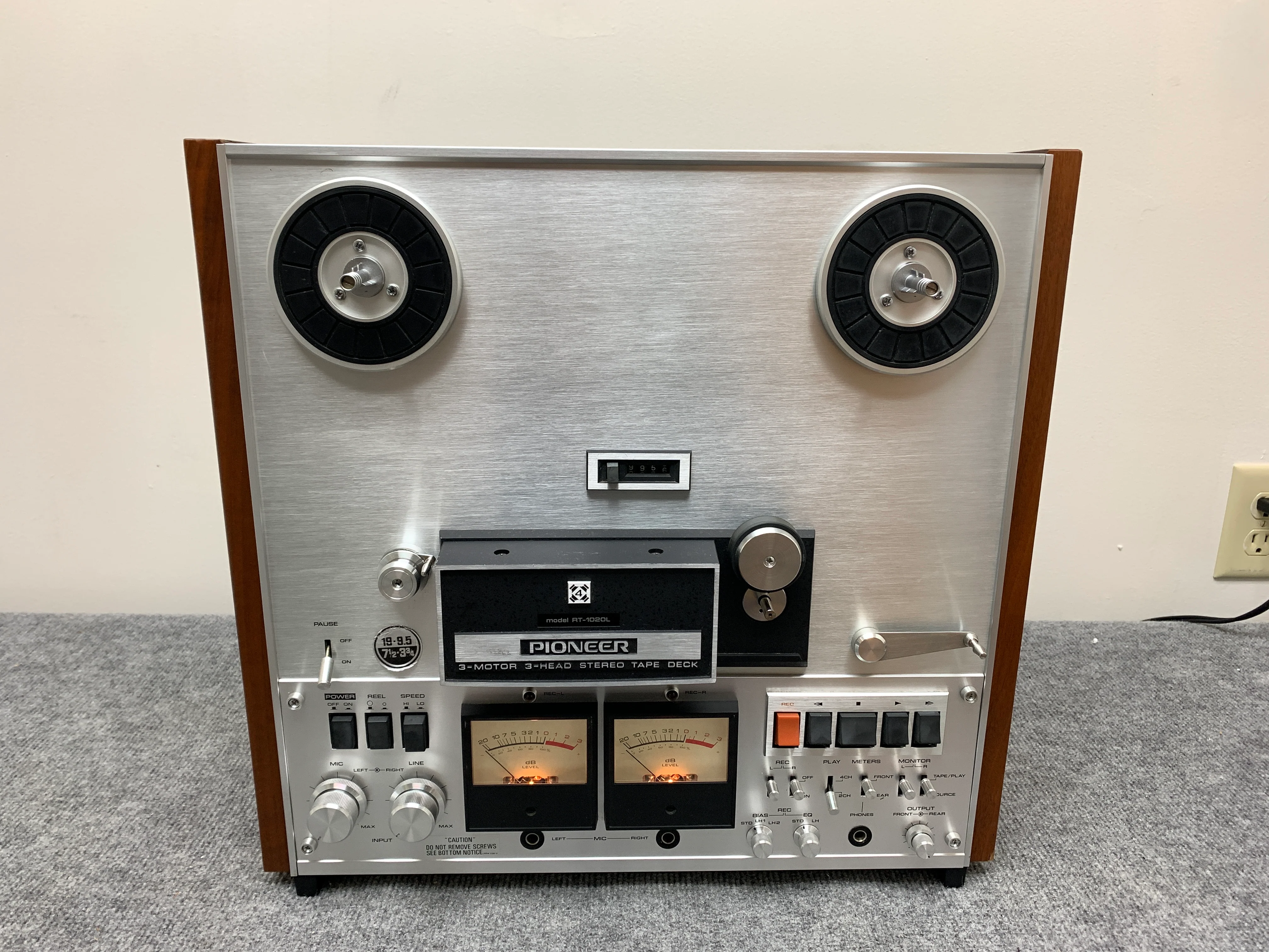 Pioneer RT-1020L Reel To Reel * Fully Serviced * - Image 8