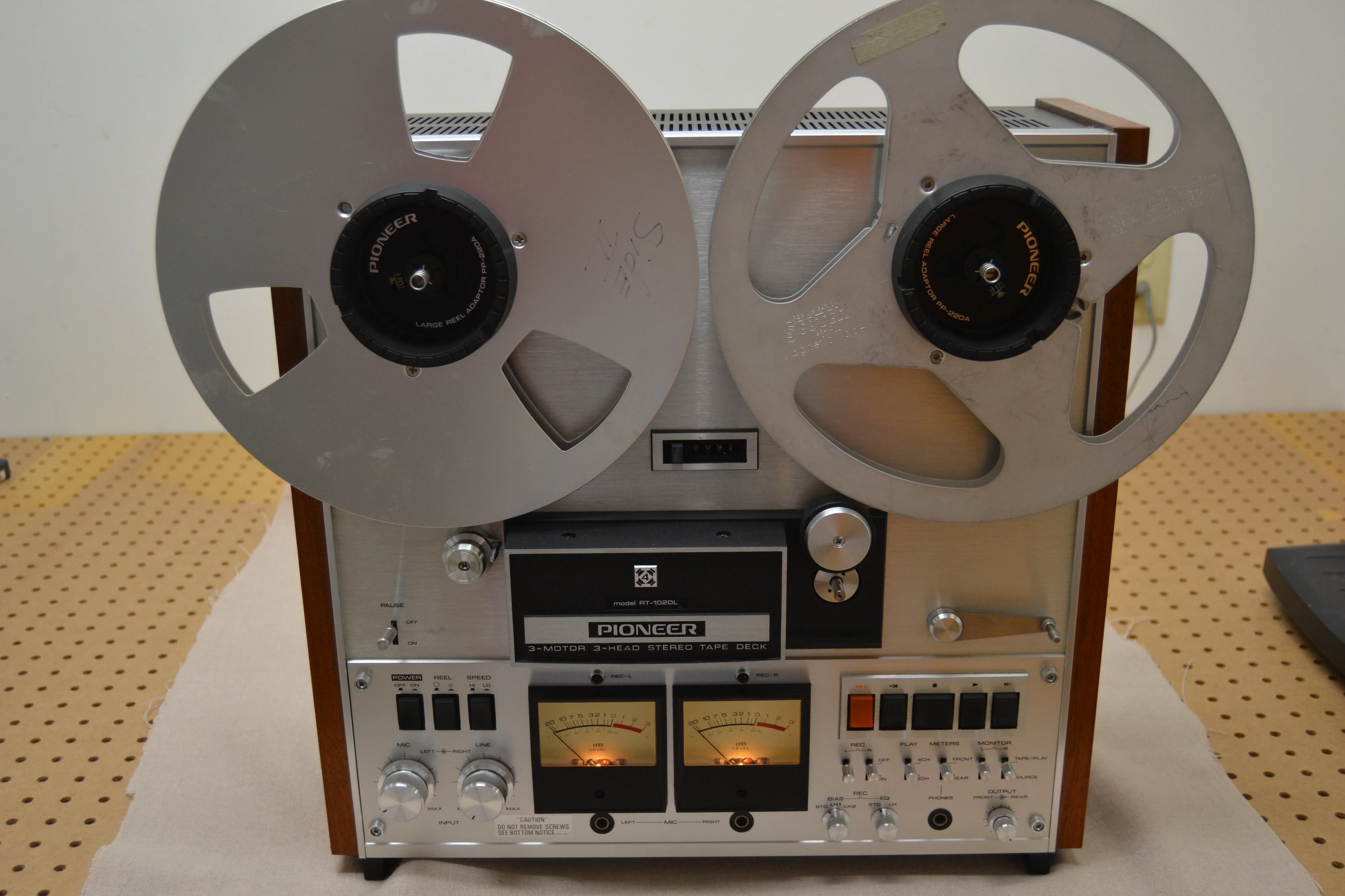 Pioneer RT-1020L Reel to Reel Recorder * 10inch * Fully Serviced * New Belts