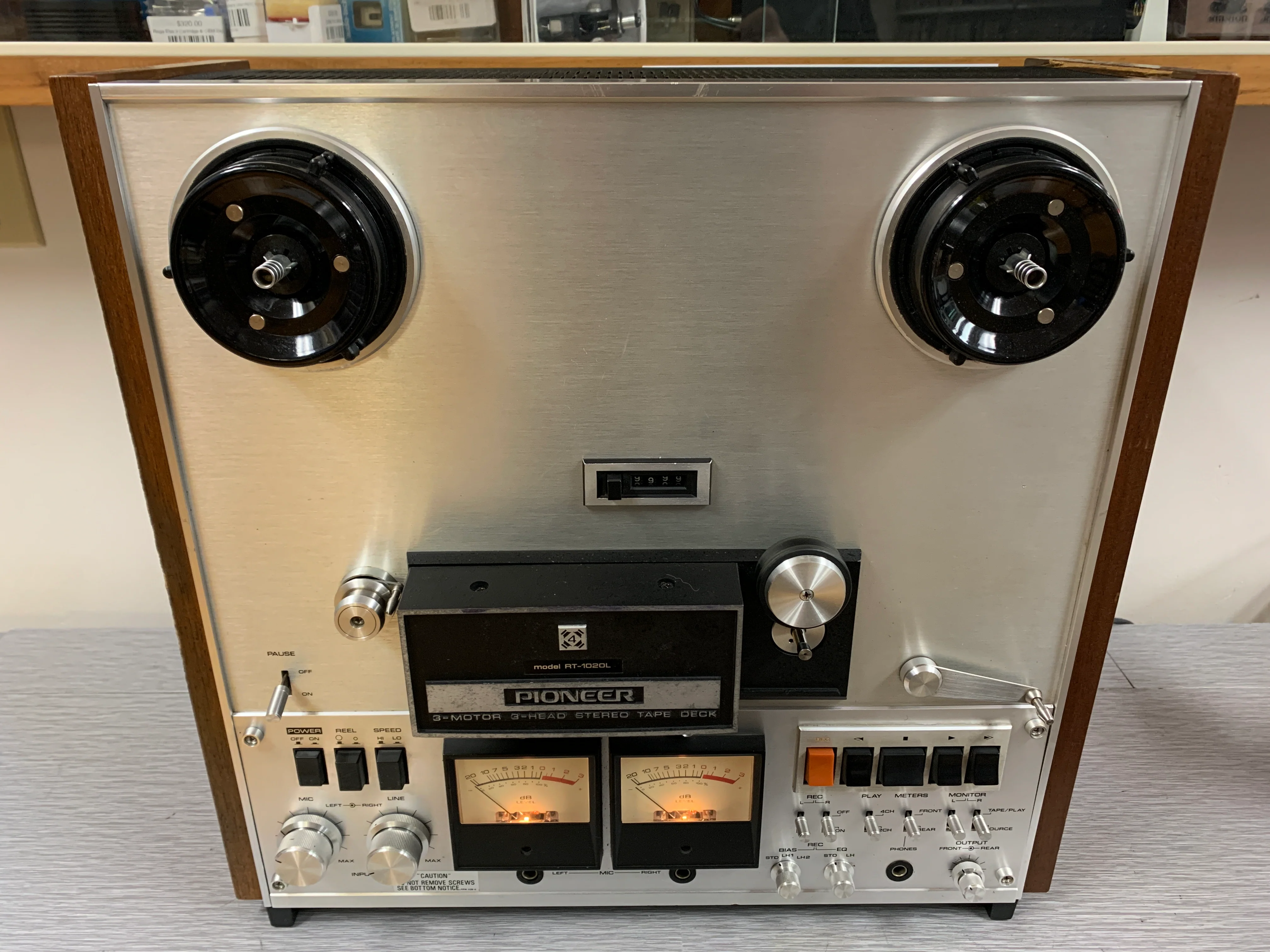 Pioneer RT-1020L Three Motor Three Head Stereo Tape Deck (1974-77) - Image 21