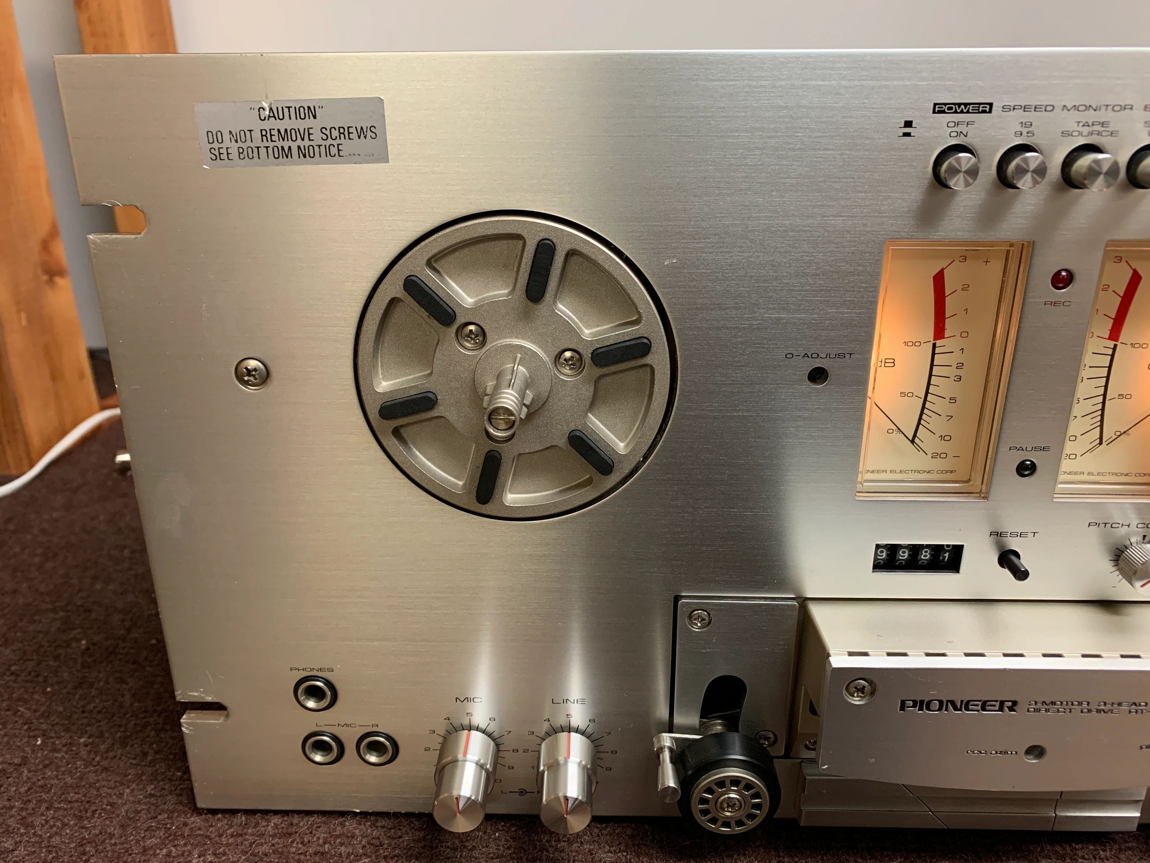 Pioneer RT-701 Reel to Reel * Fully Serviced * - Image 2
