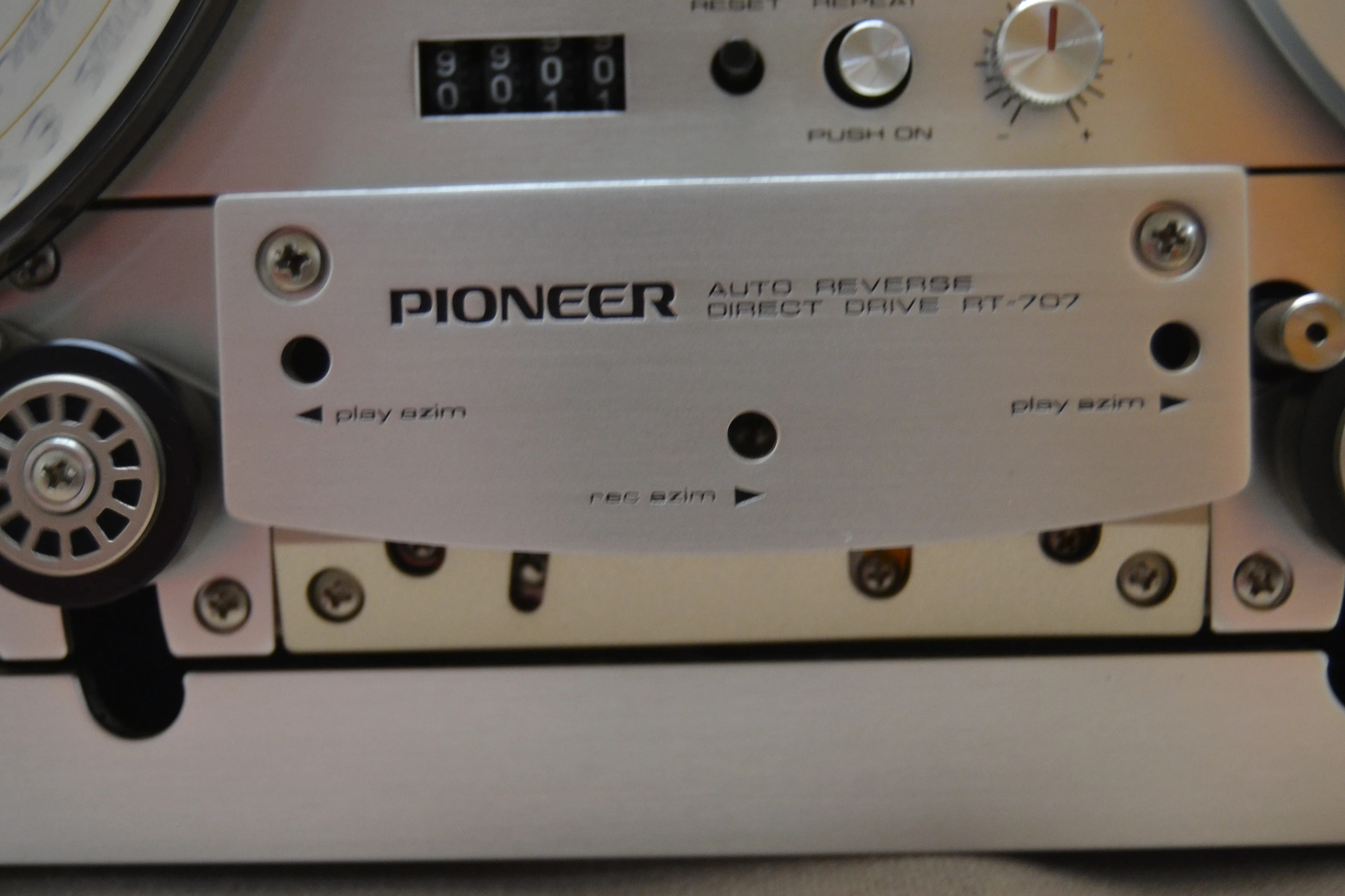 Pioneer RT-707 Reel to Reel Recorder * Fully Serviced * New Belts - Image 10