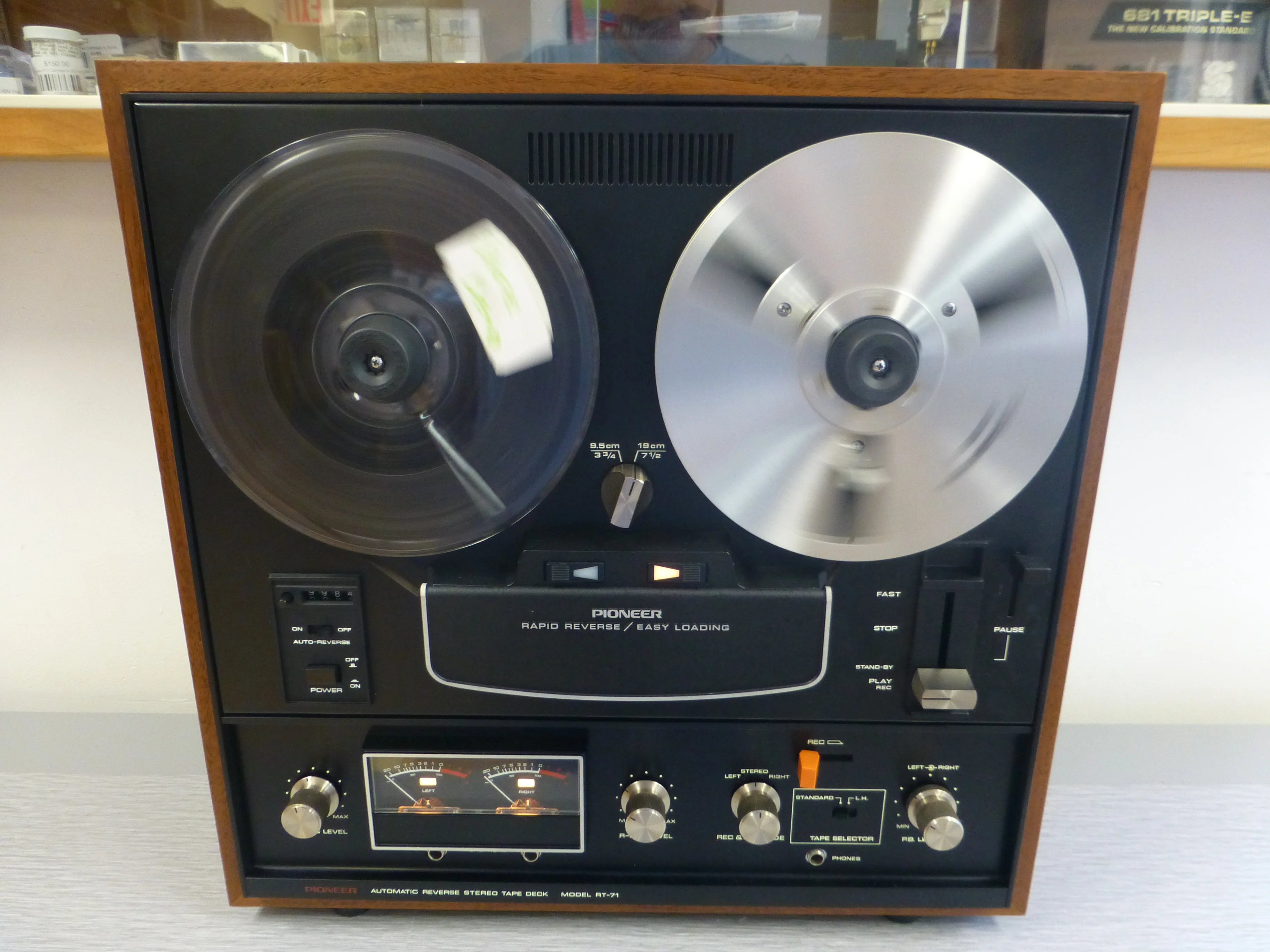 Pioneer RT-71 Reel to Reel * Fully Serviced * Dust Cover * Accessories * Box * 1972